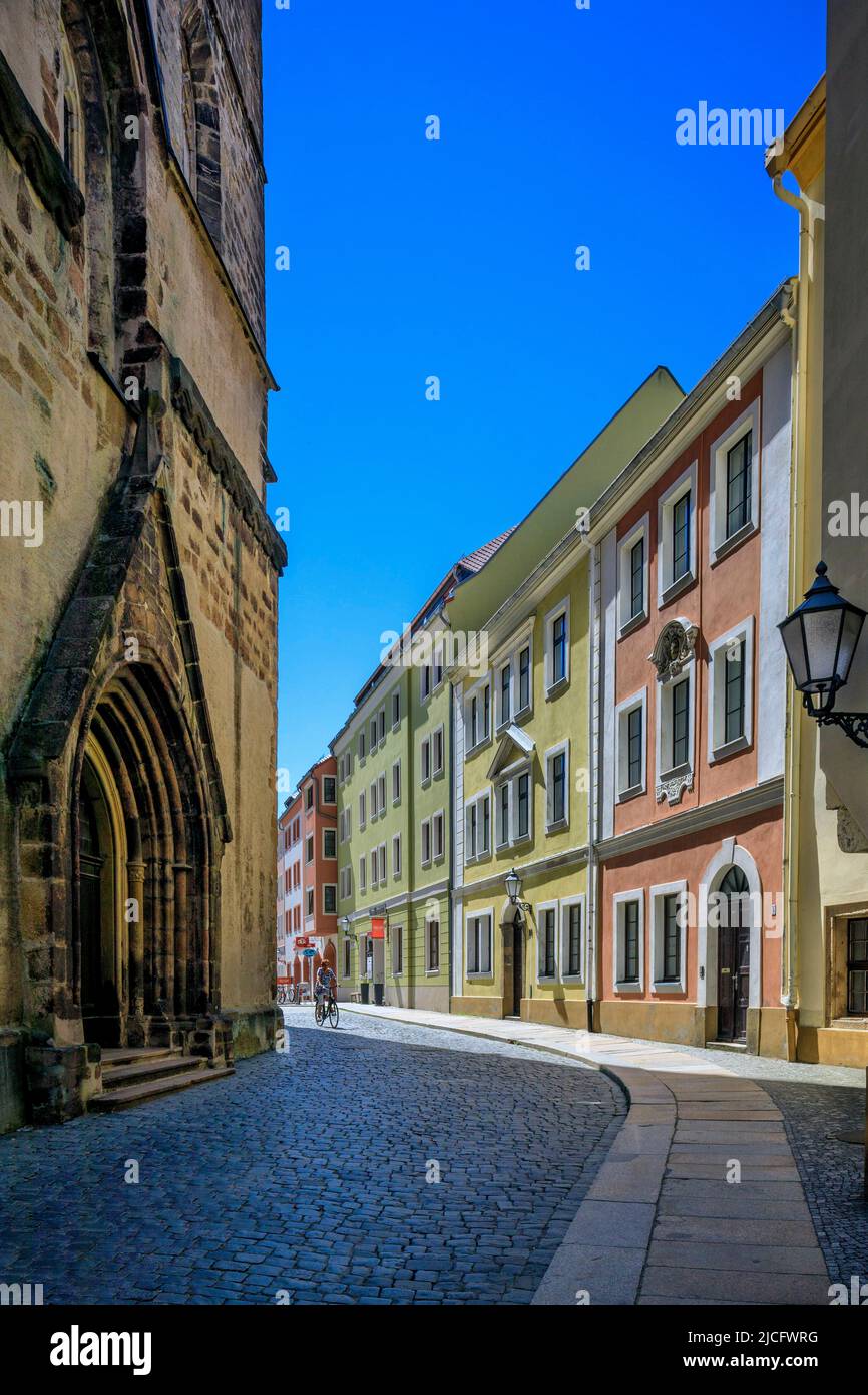 Altstadt von Bautzen in der Oberlausitz Stockfoto