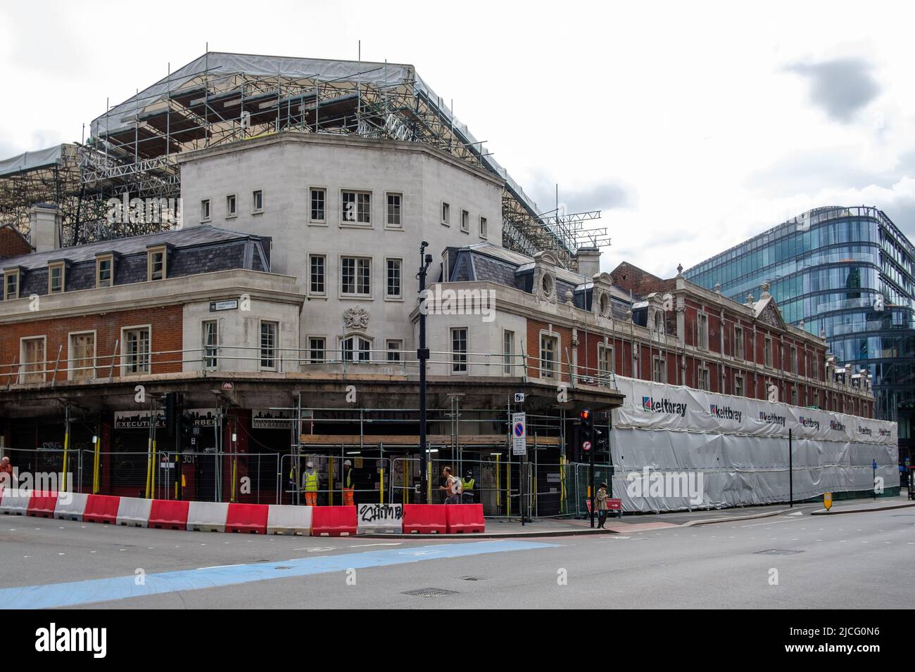 Juni 20222: Sanierung am Smithfield Market, london, Großbritannien Stockfoto