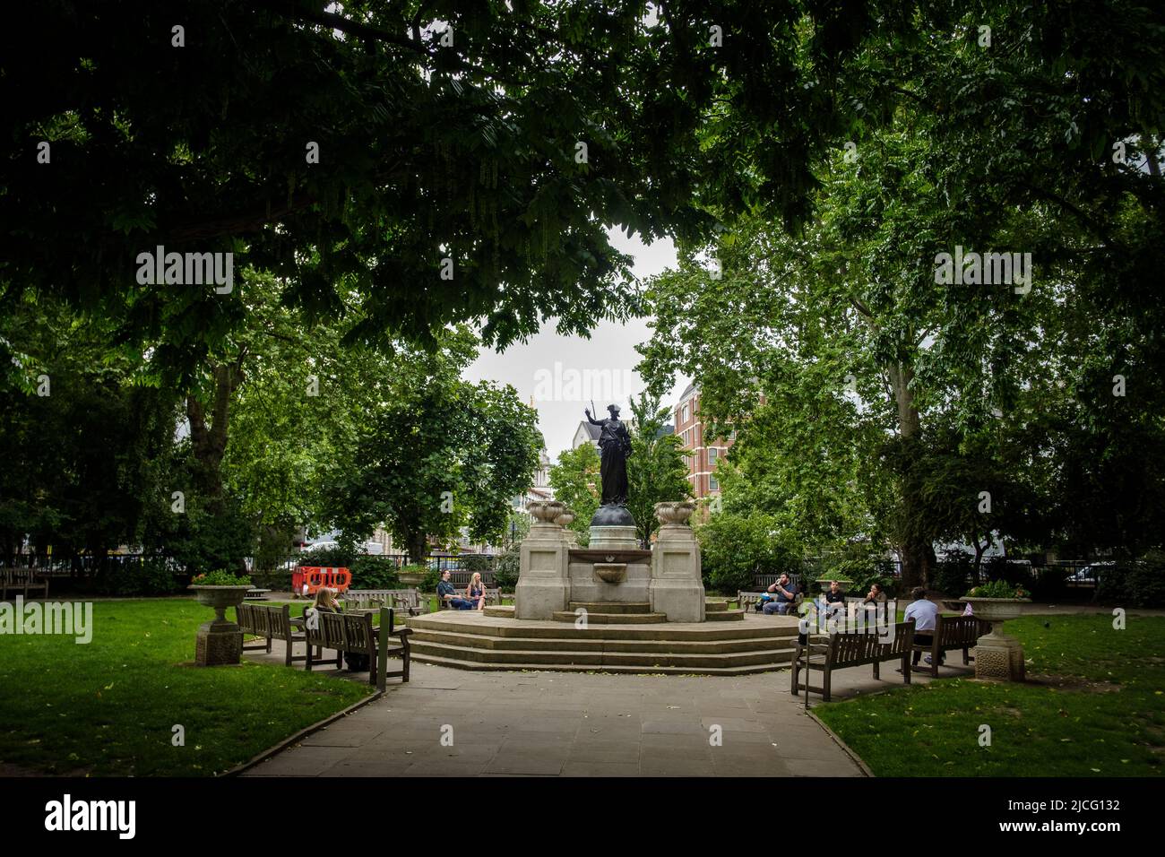 Smithfield Rotunda Garden, London Stockfoto