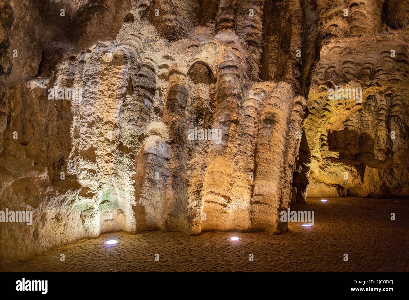 Tanger, Marokko - 21. Januar 2022 : die Herkules-Höhlen in Tanger Stockfoto