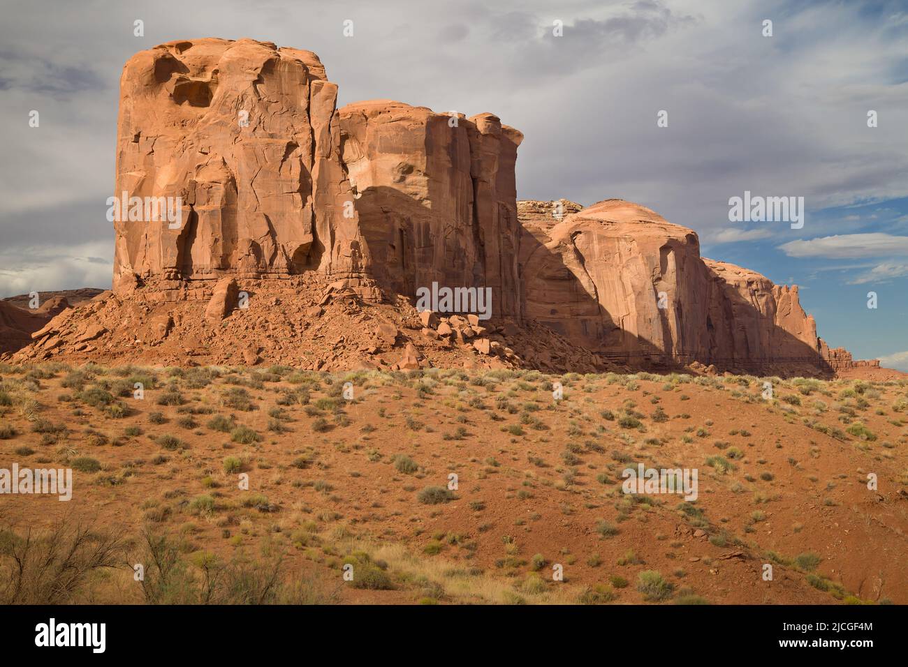 Spearhead Mesa in Monument Valley, Arizona, USA. Stockfoto