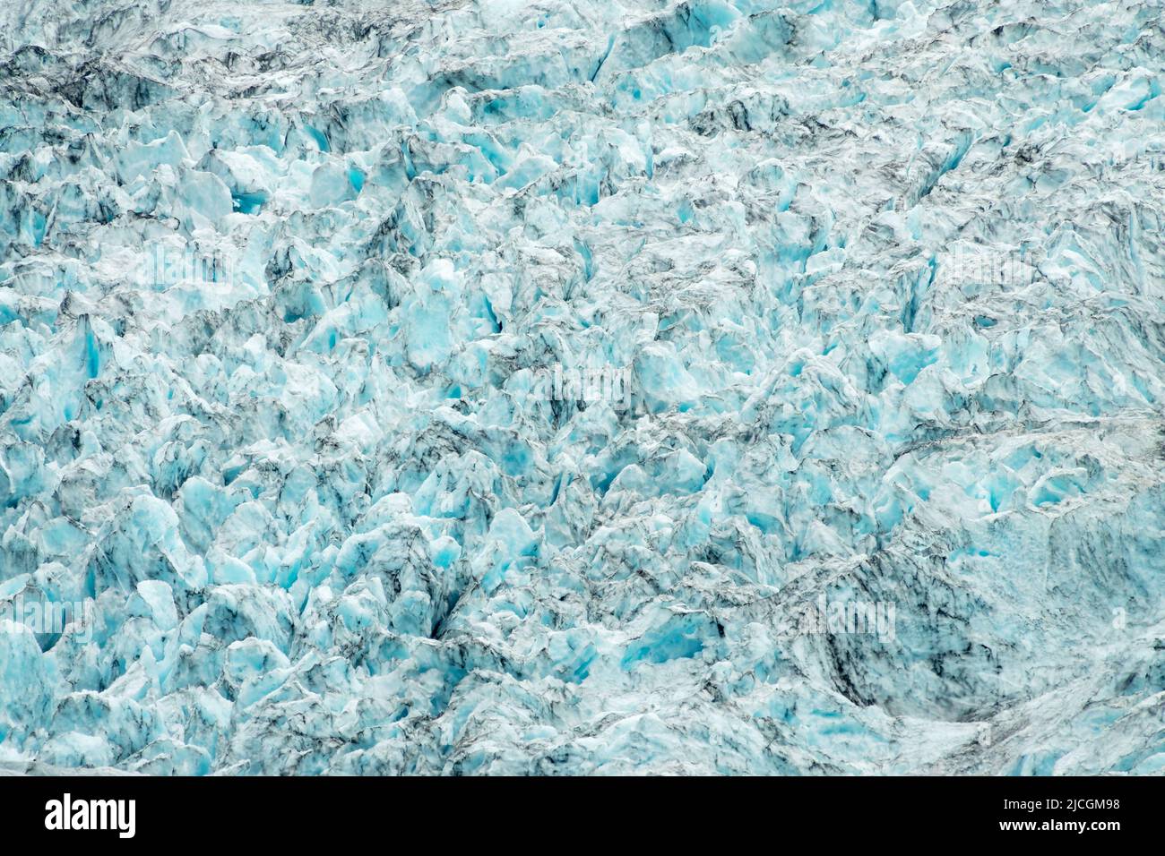 Vatnajokull-Gletscher bei Skaftafell, Island Stockfoto