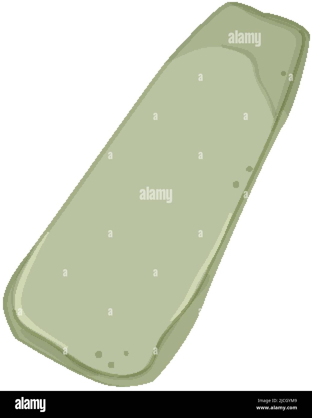 Matratze Camp Matte Cartoon Vektor Illustration Stock Vektor