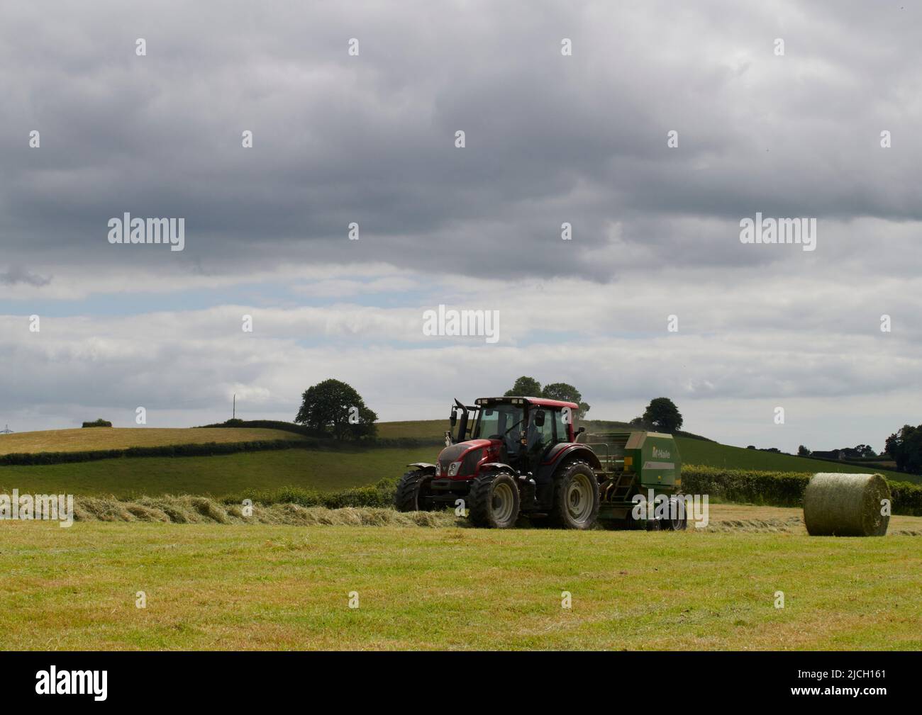 Großbritannien Wetter: 13 Jun 2022, teilweise bewölkt, trocken und heiß. Farlacombe, Devon, Großbritannien. Kredit: Will Tudor/Alamy Live Nachrichten Stockfoto