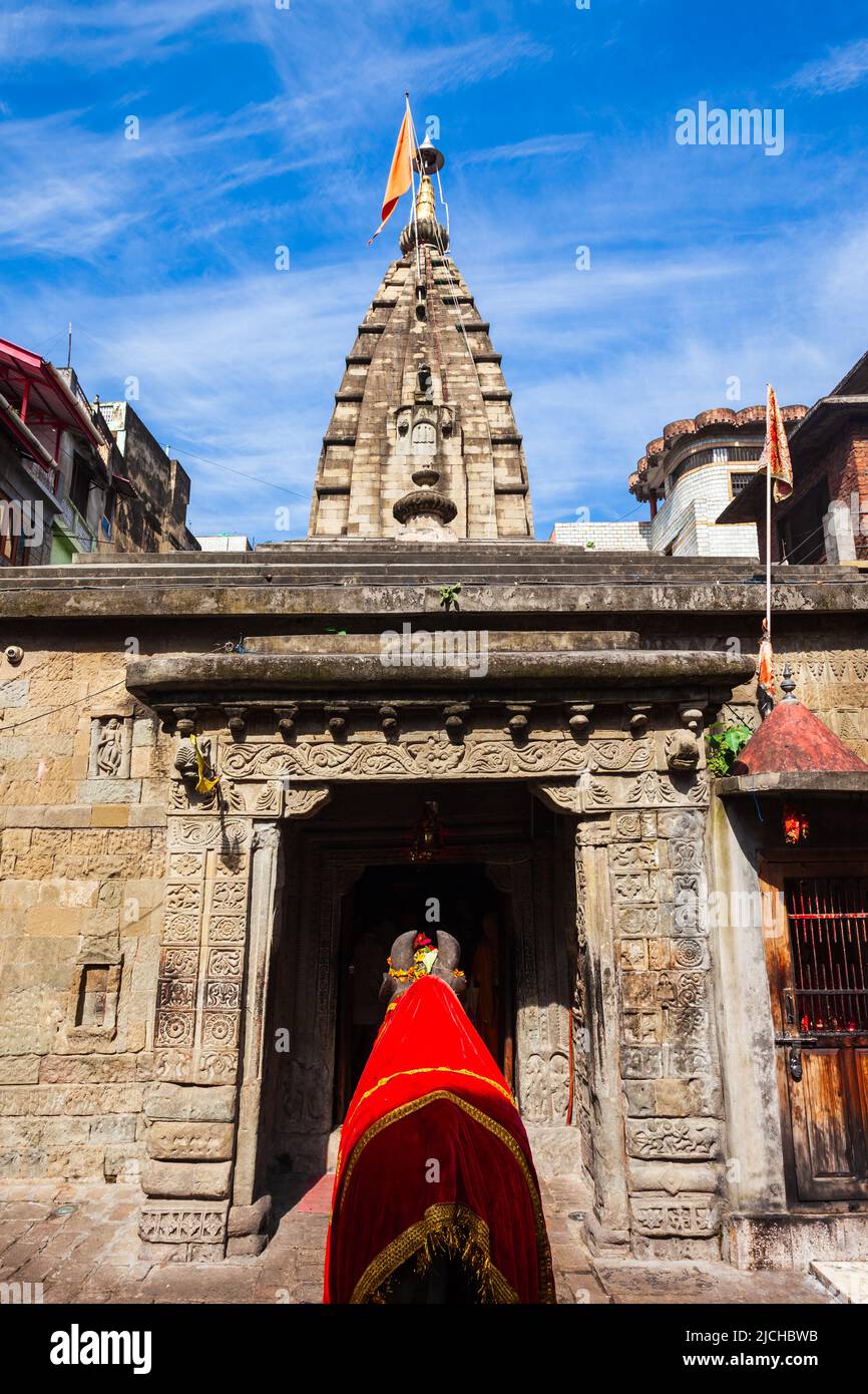 Baba Bhootnath Mandir ist ein hindu in Mandi Stadt, Himachal Pradesh Bundesstaat in Indien Stockfoto