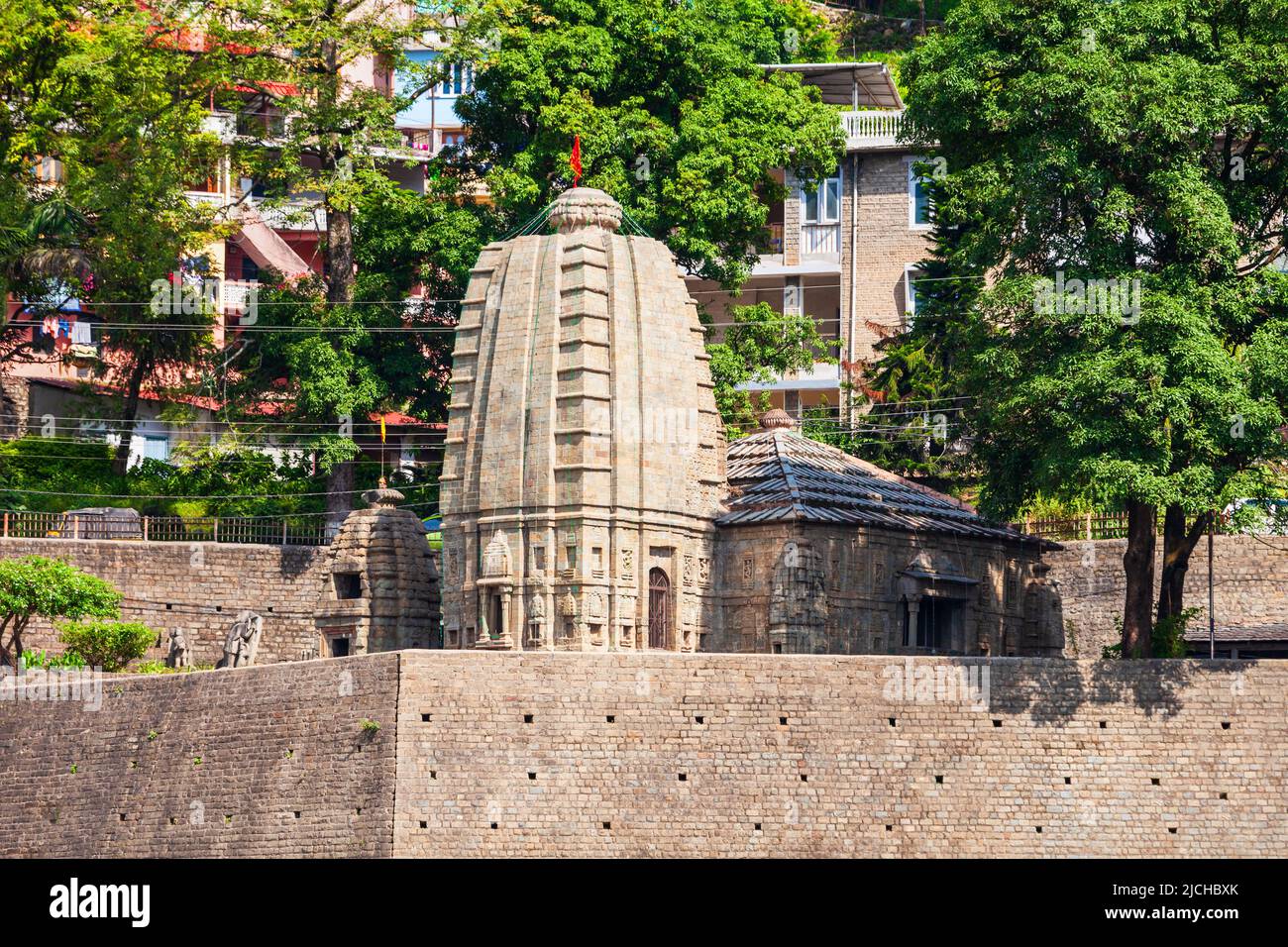 Triloknath Tempel ist ein hindu in Mandi Stadt, Himachal Pradesh Zustand in Indien Stockfoto