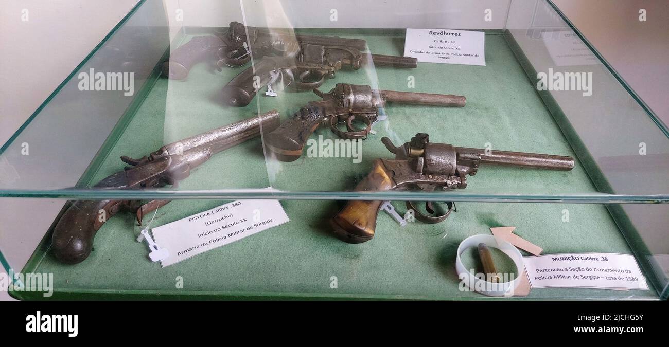 Museu da Policia Militar do Estado de Sergipe, São Cristovão, Sergipe, Brasilien Stockfoto Museu da Policia Militar do Estado de Sergipe, São Cristovão, Sergipe, Brasilien Stockfoto
