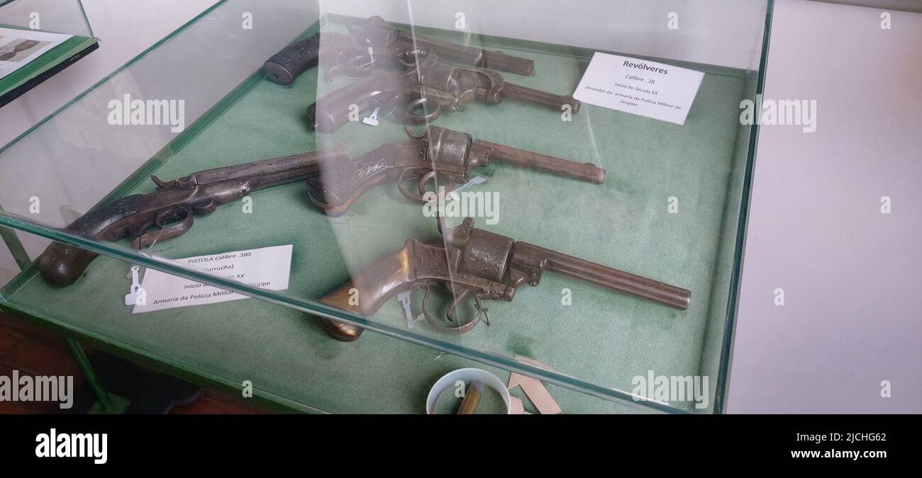 Museu da Policia Militar do Estado de Sergipe, São Cristovão, Sergipe, Brasilien Stockfoto Museu da Policia Militar do Estado de Sergipe, São Cristovão, Sergipe, Brasilien Stockfoto