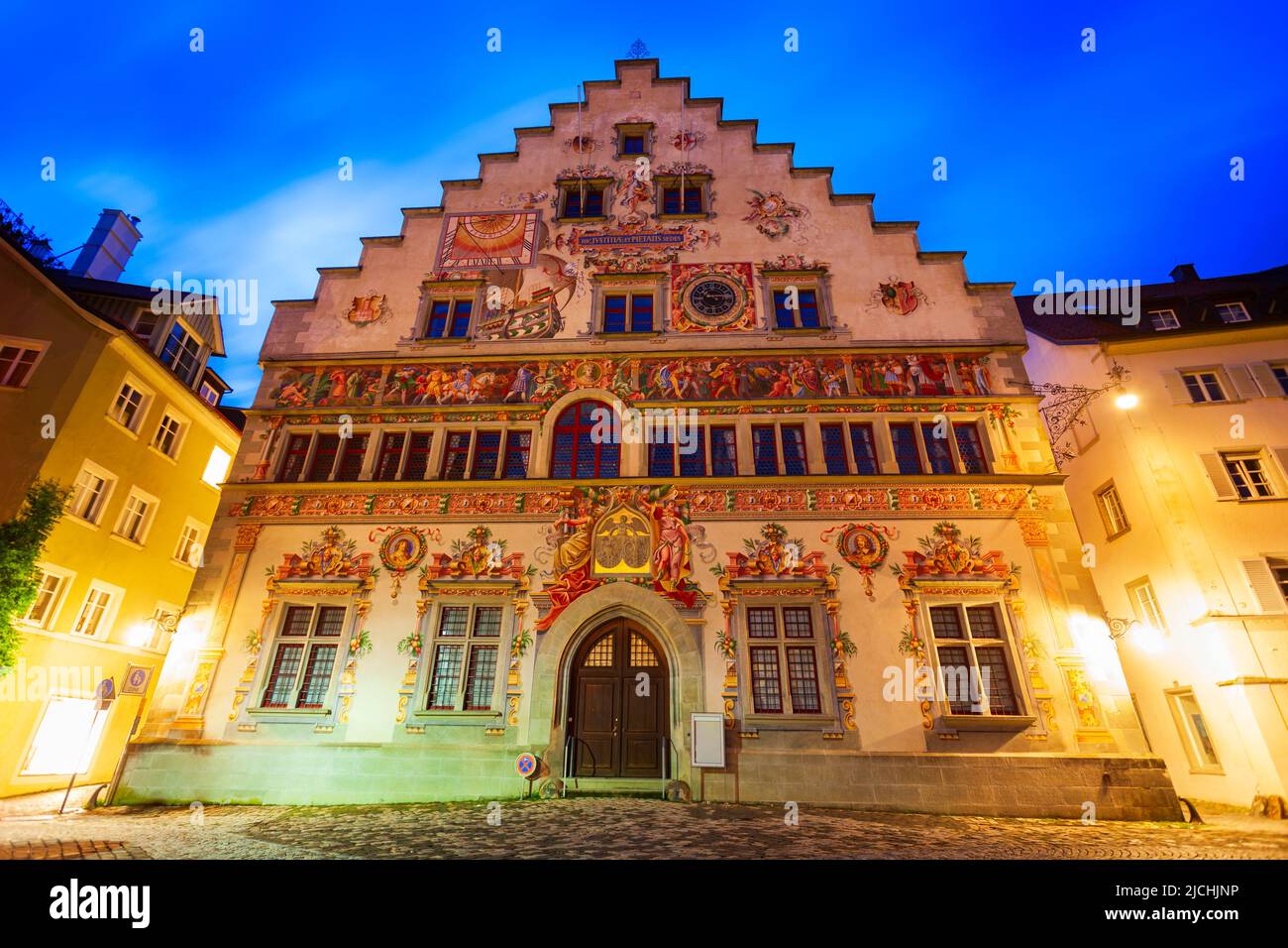 Lindau, Deutschland 04. Juli 2021 Altes Rathaus oder altes Rathaus