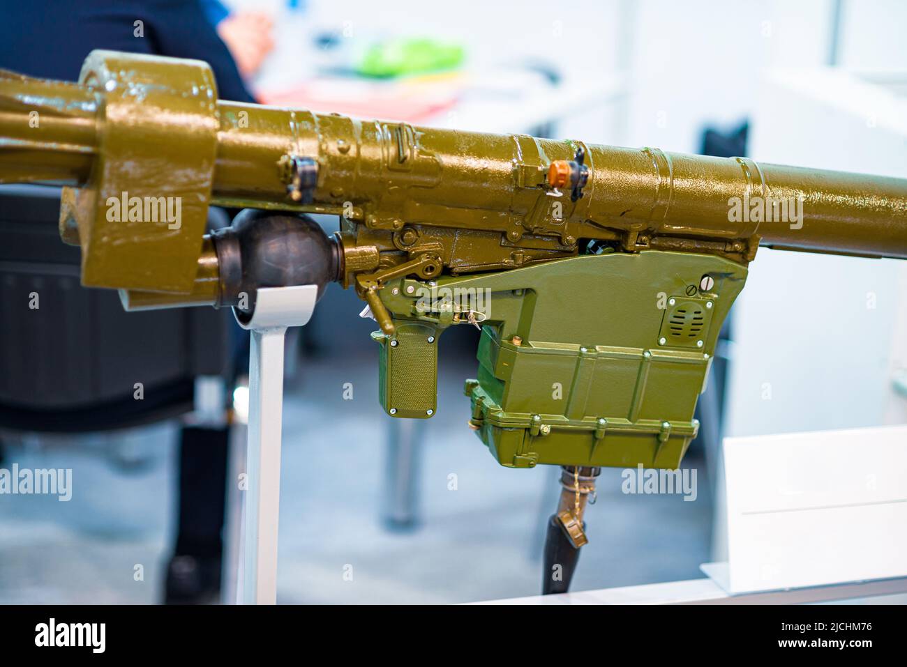 Tragbares Flak-Raketenabwehrsystem. MANPADS Stockfoto