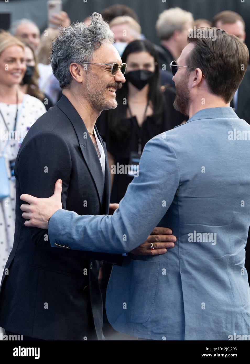 LONDON, ENGLAND - 13. JUNI: Besuchen Sie die britische Premiere von „Lightyear“ am 13. Juni 2022 auf dem Cineworld Leicester Square in London, England. Foto von Gary Mitchell/Alamy Live News Stockfoto