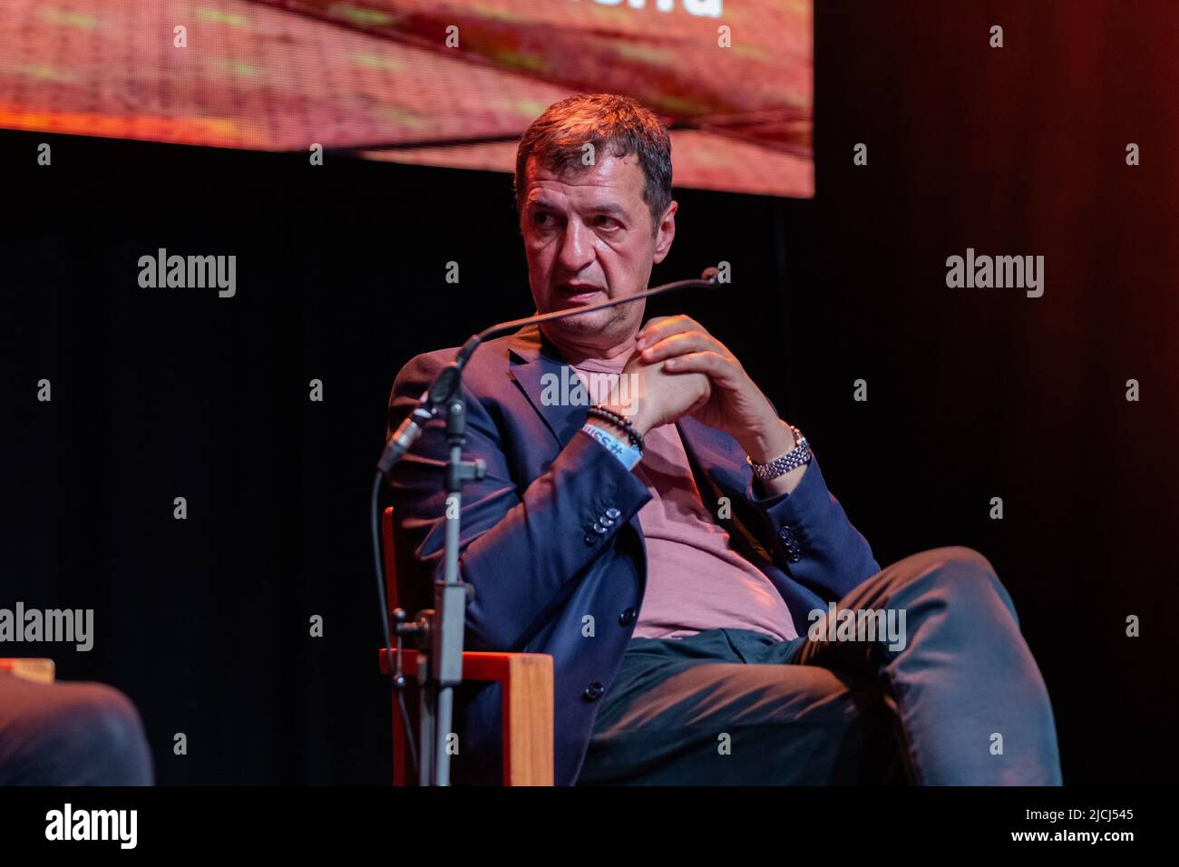 Sasha Savic sprach am 10. Juni 2022 auf dem Panel „Engage & Empower