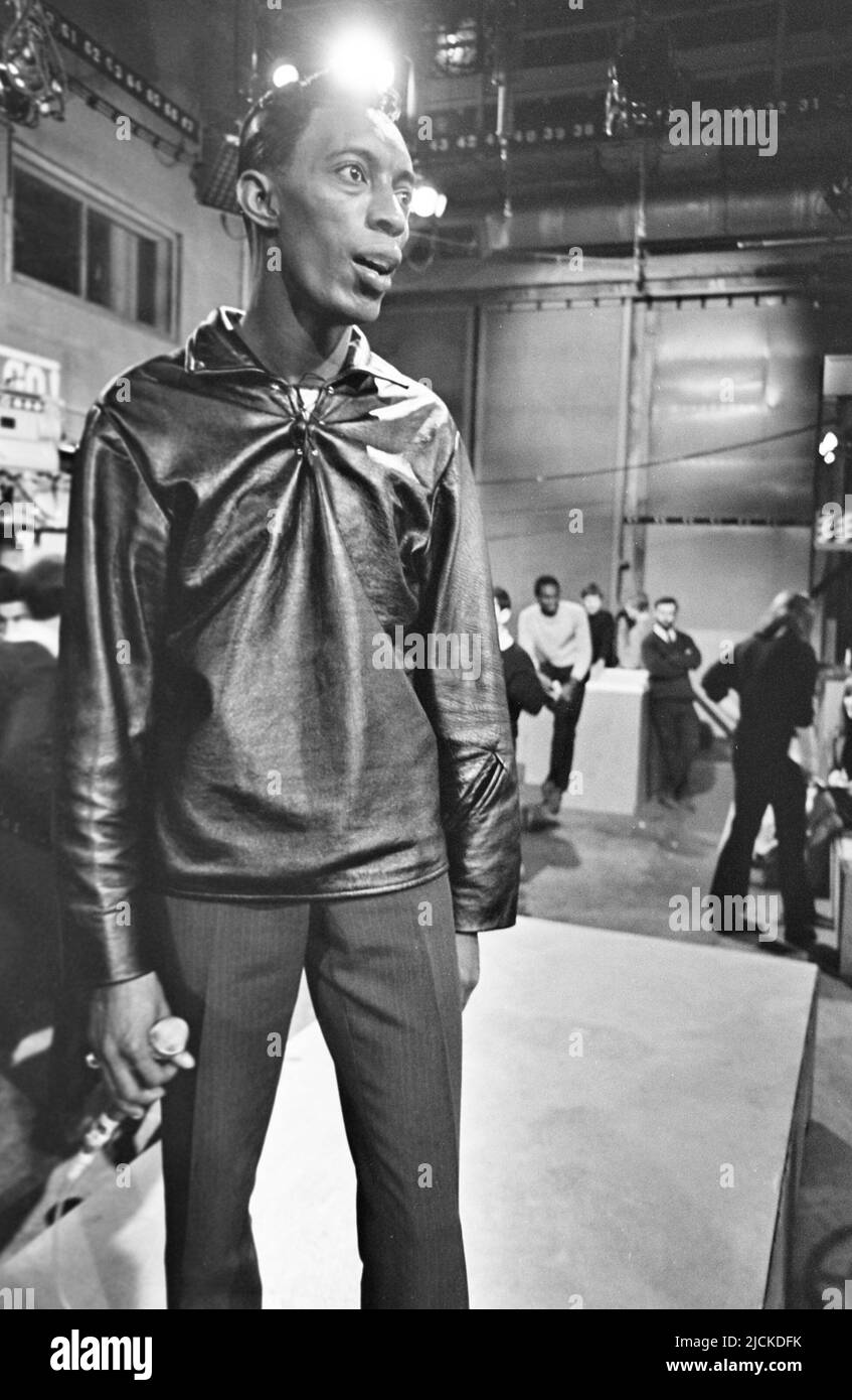 MAJOR LANCE (c 1941-1994) amerikanische R&B-Sängerin auf Ready, Steady, Go ! Inin 1965. Foto: Tony Gale Stockfoto