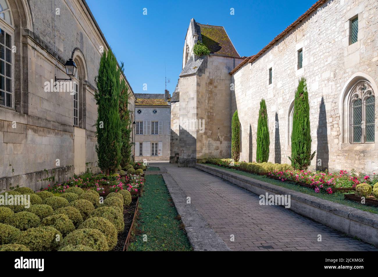 Die ehemalige Kirche und couvent des Jacobins de Saintes in Saintes, Frankreich Stockfoto