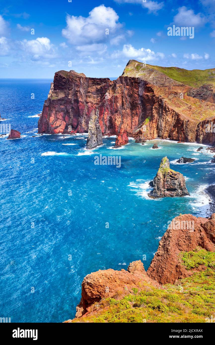 Ponta Sao Lourenco Halbinsel, Madeira, Portugal Stockfoto