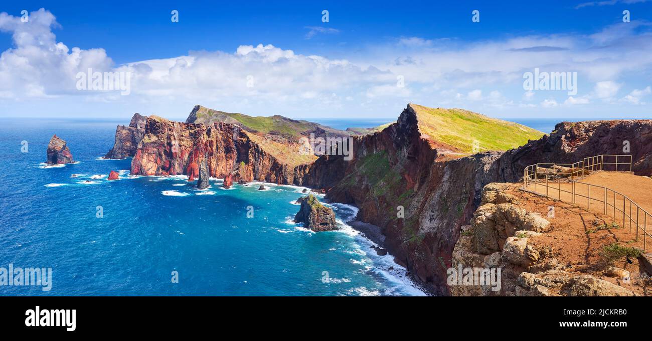 Ponta Sao Lourenco Halbinsel, Madeira, Portugal Stockfoto