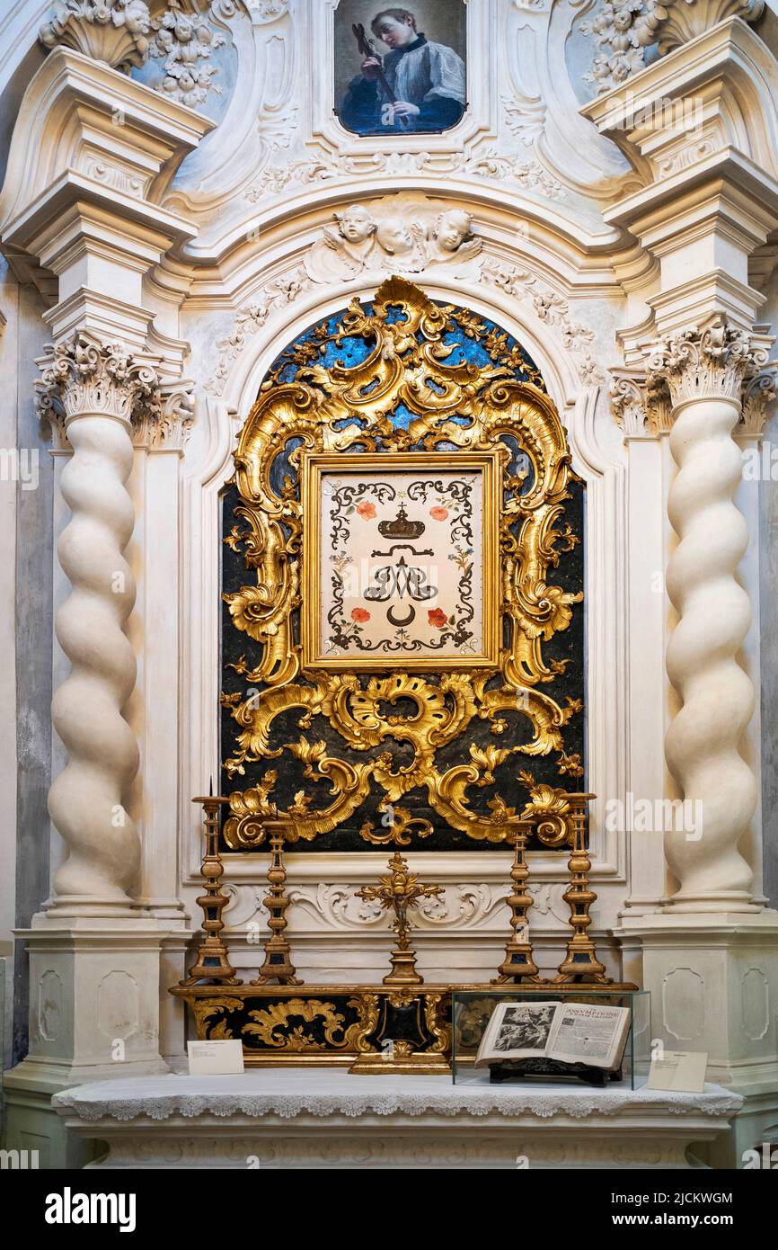 Kirche San Giovanni Battista, Museum für sakrale Kunst, Orange Flagge