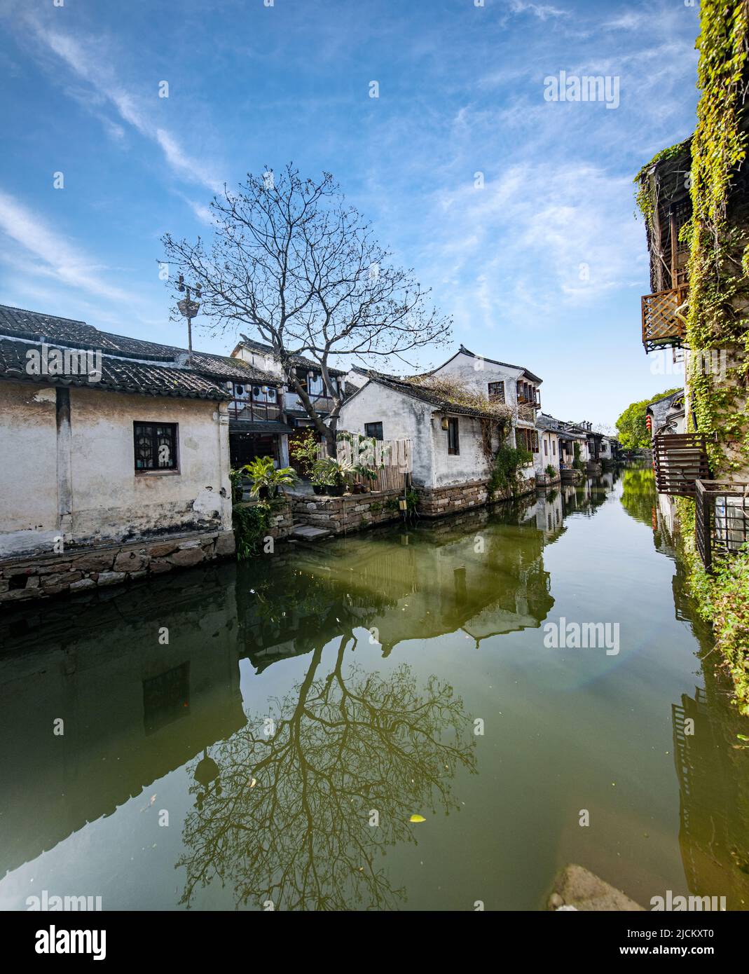 Kunshan zhouzhuang antike Stadt der stadt suzhou, Provinz jiangsu Stockfoto