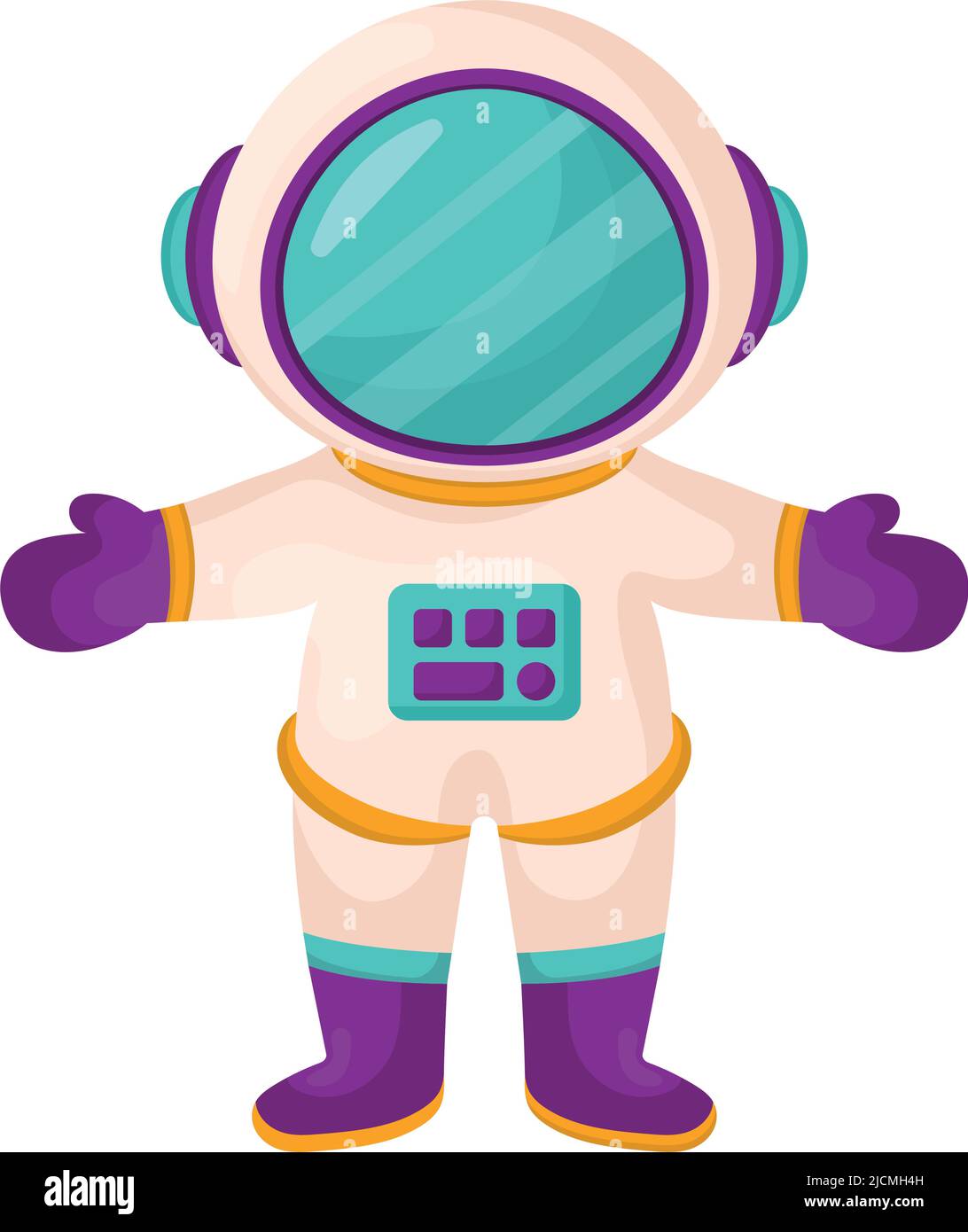 Kleines Astronautendesign Stock Vektor