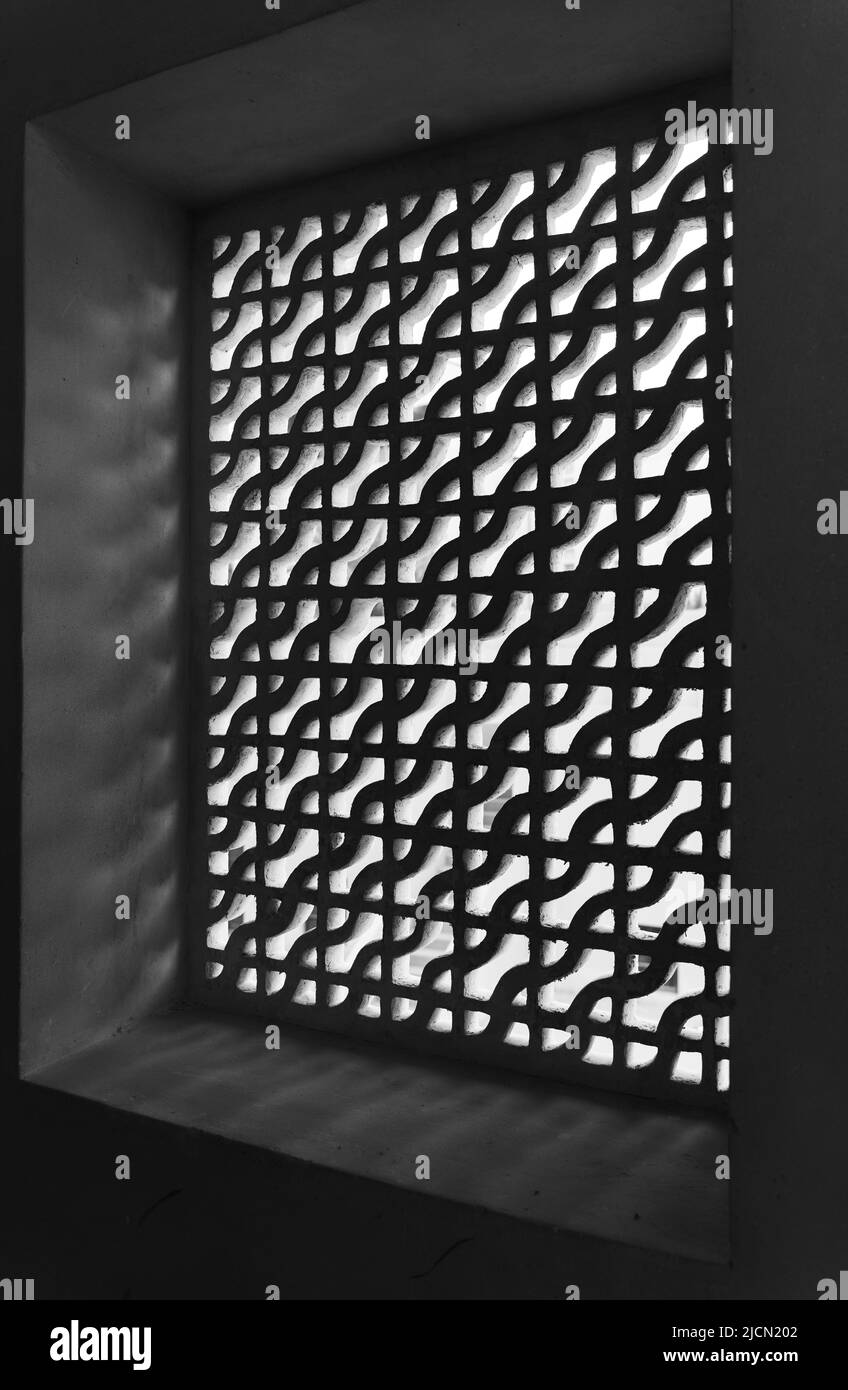 doha, katar - Juni 06,2022 : traditionelle katarische Haus außen am nationalen katar Museum. Stockfoto