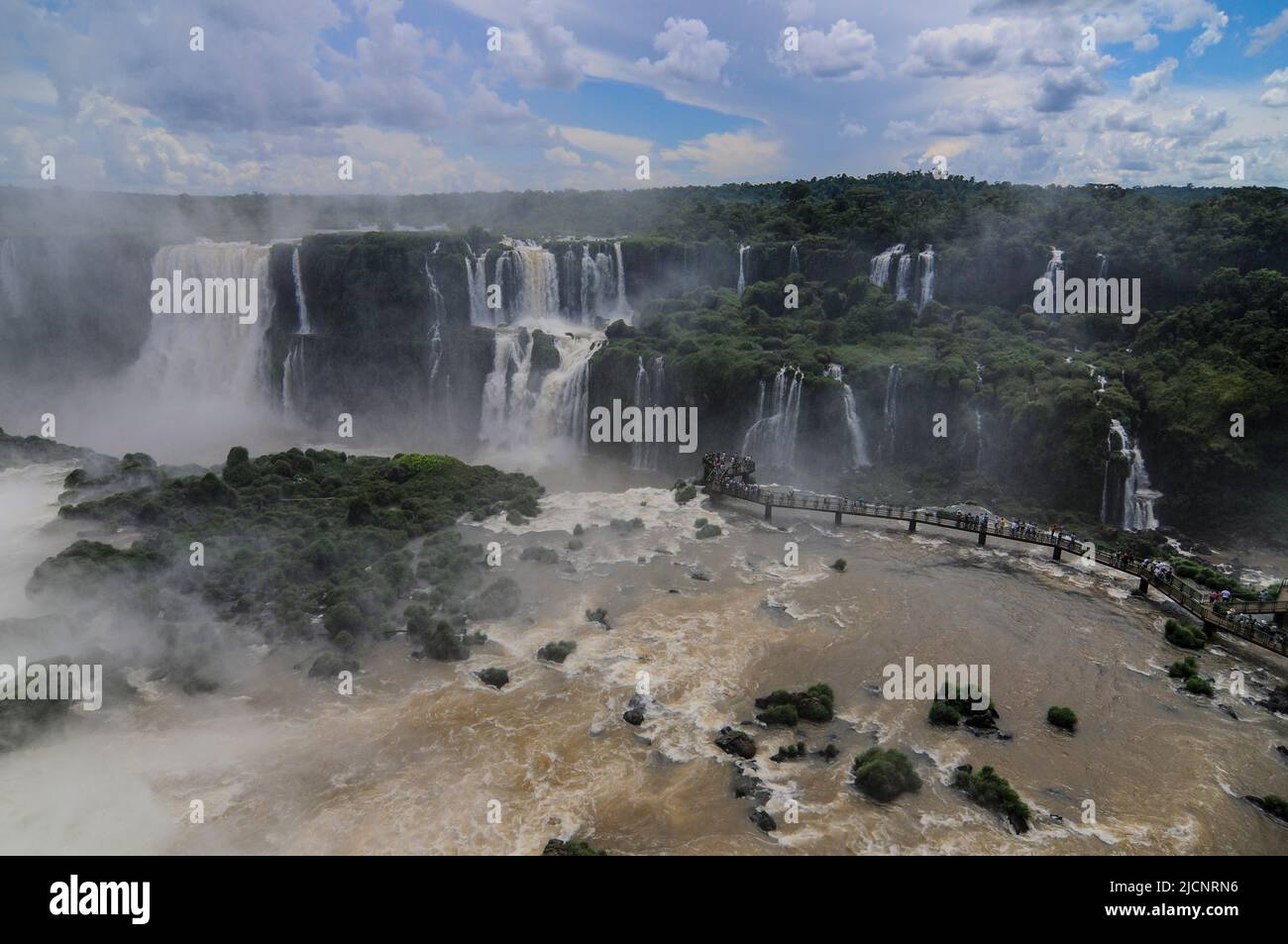 Iguzu Falls. Teufelskehle. Misiones, Argentinien Stockfoto