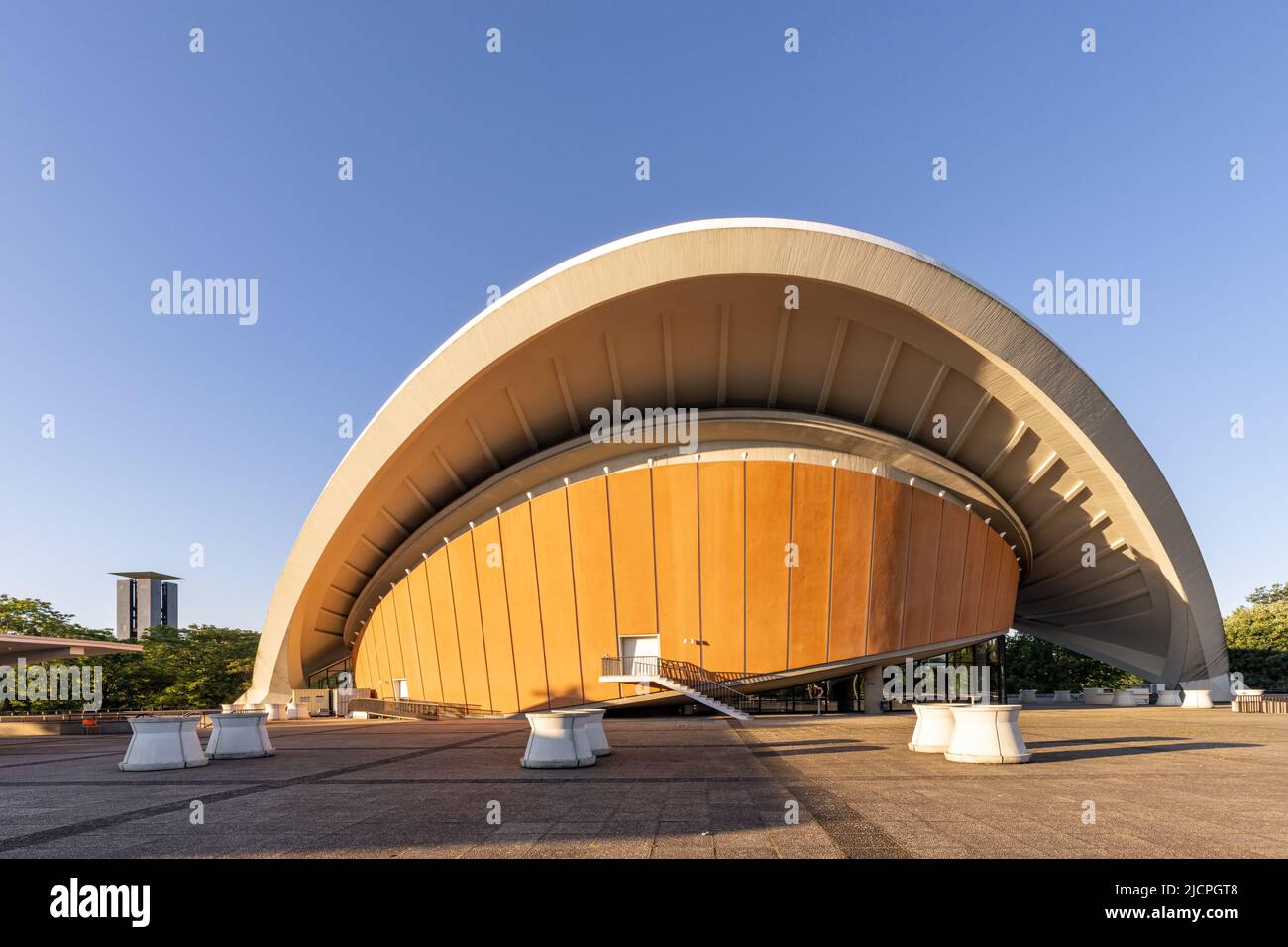 Haus der Kulturen der Welt im Tiergarten, Berlin, Deutschland. Stockfoto