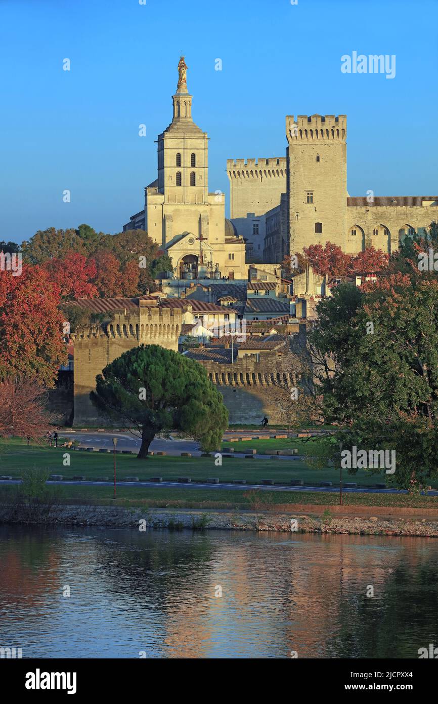Frankreich, Vaucluse Avignon historische Stadt als UNESCO-Weltkulturerbe eingestuft Stockfoto