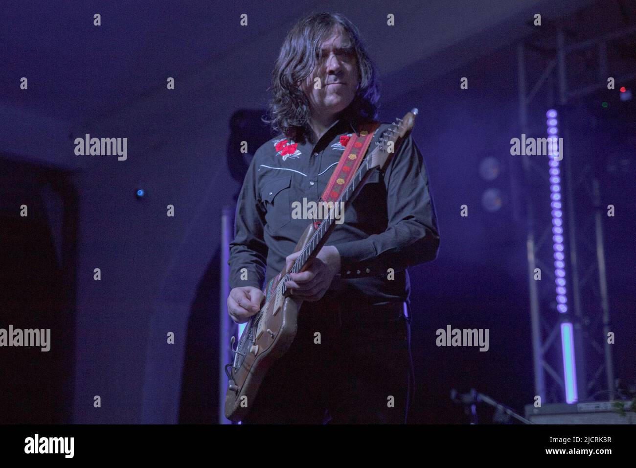 Thurston Moore Live in Nova Festival in Bologna, Italien am 11. Juni 2022. (Foto von Carlo Vergani/Pacific Press/Sipa USA) Stockfoto