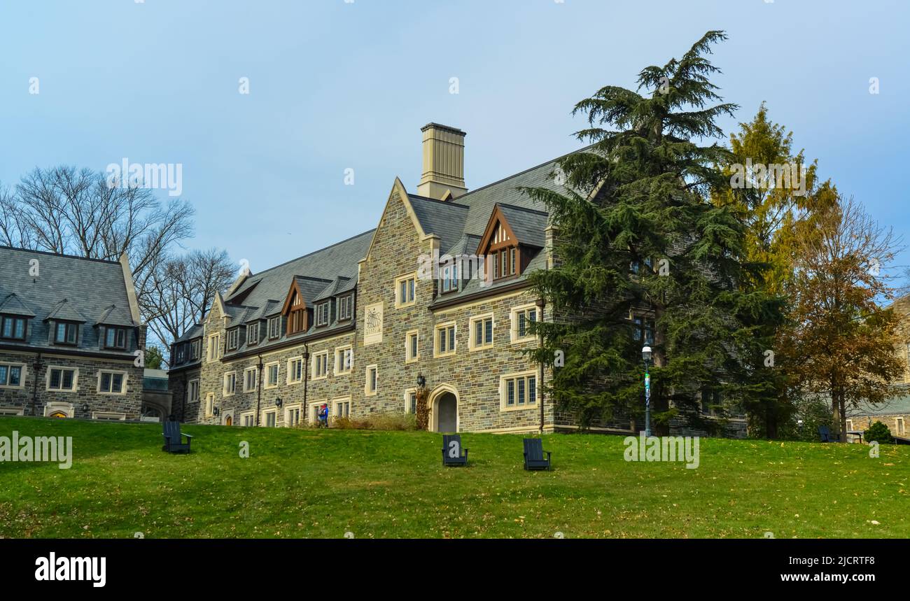 PRINCETON, NJ USA - NOVENBER 12, 2019: Die Princeton University ist eine private Ivy League University in New Jersey, USA. Stockfoto