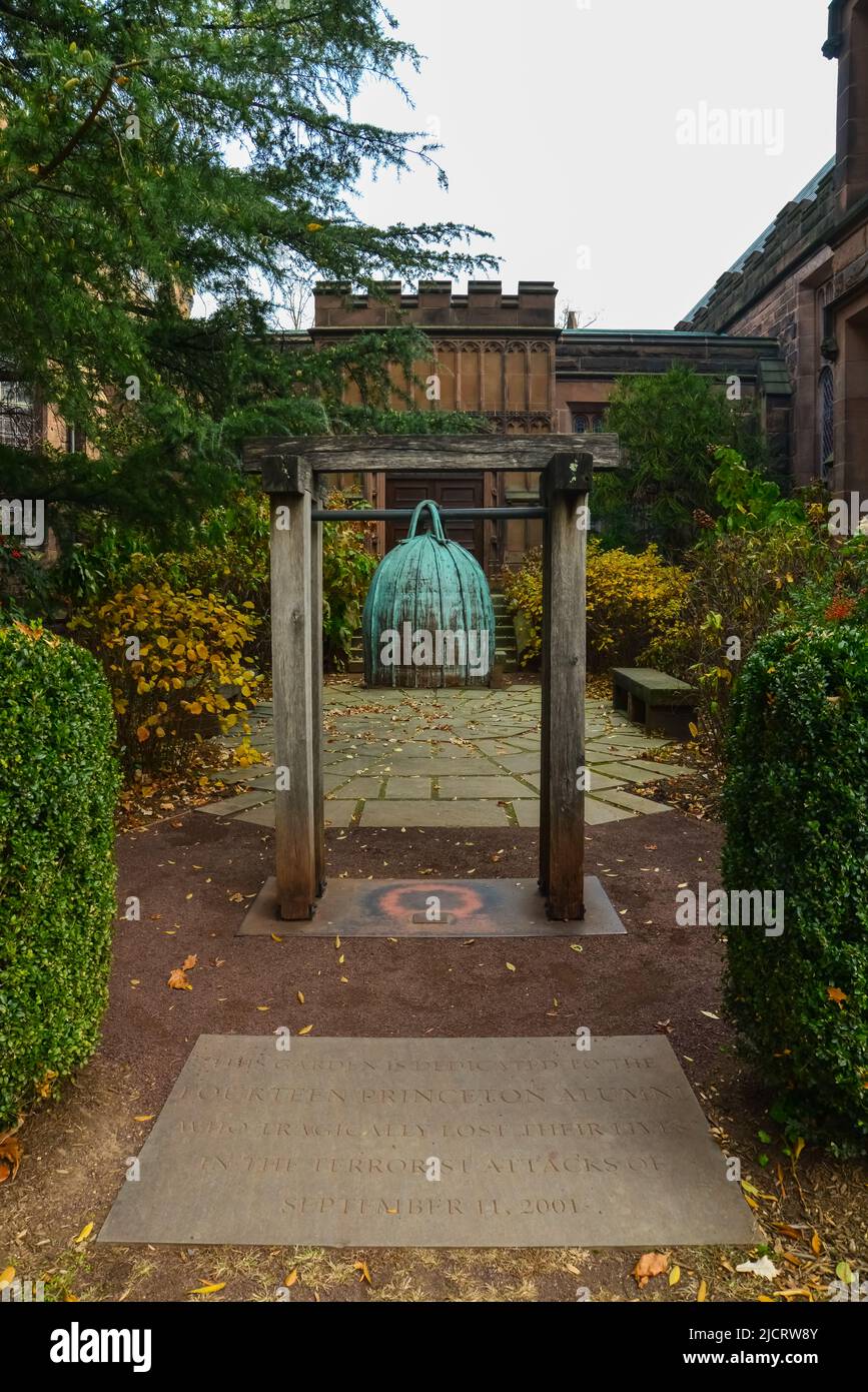 PRINCETON, NJ USA - NOVENBER 12, 2019: Die Princeton University ist eine private Ivy League University in New Jersey, USA. Stockfoto