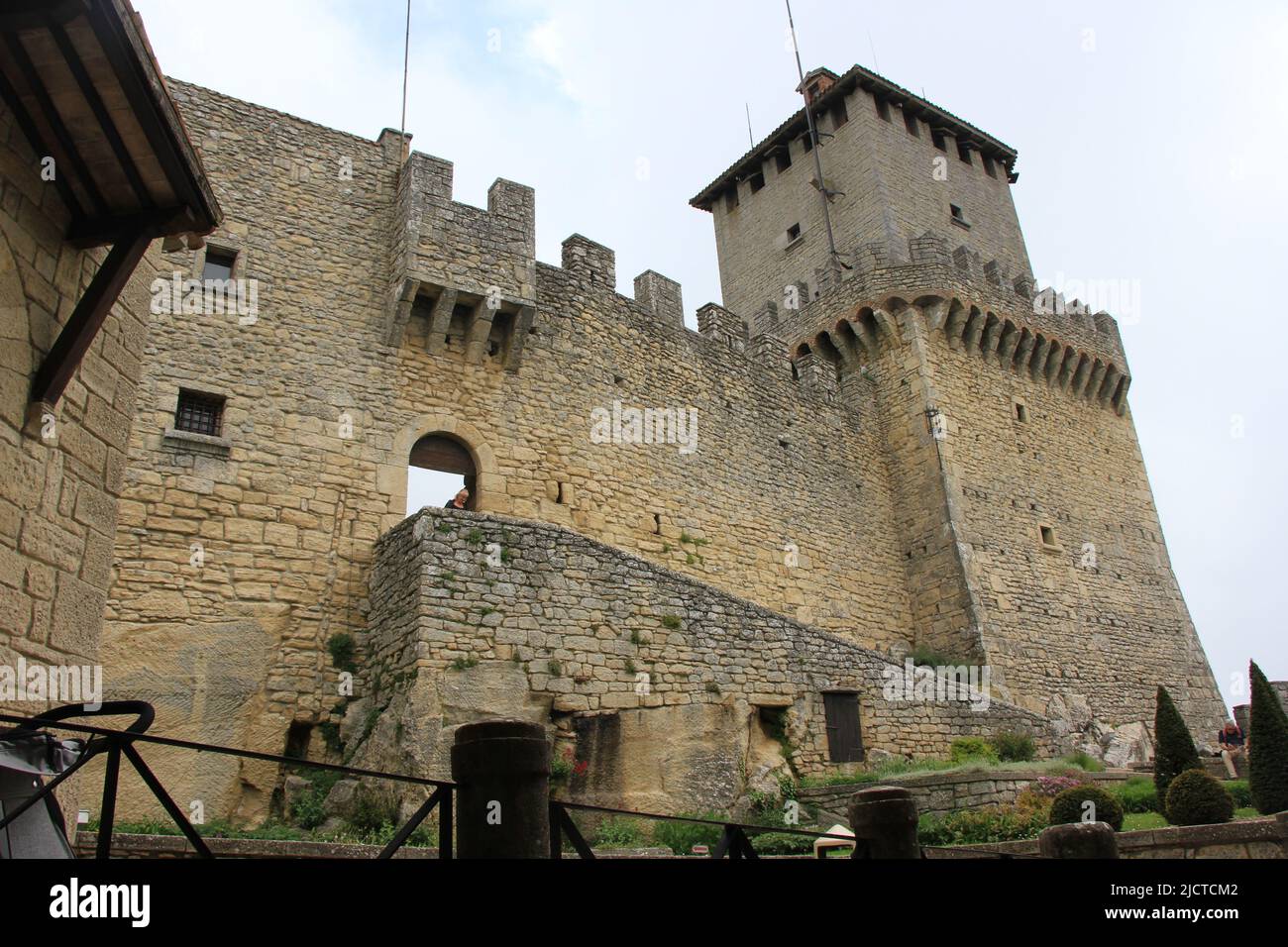 Aspekte der Republik San Marino Stockfoto