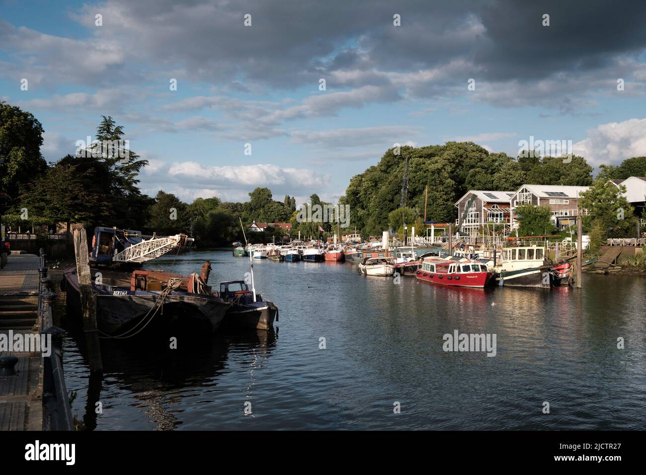 River Thames, Twickenham, London, Großbritannien Stockfoto