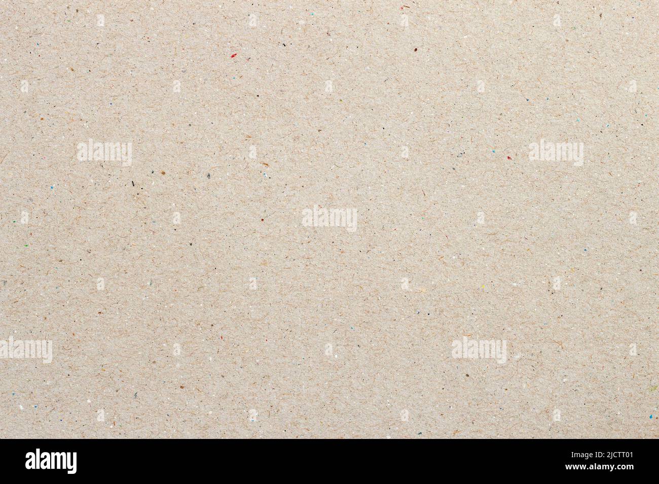 Leichtes Papier Textur Karton Hintergrund close-up. Grunge altes Papier Oberflächenstruktur mit kleinen Einschlüssen von Cellulose Stockfoto