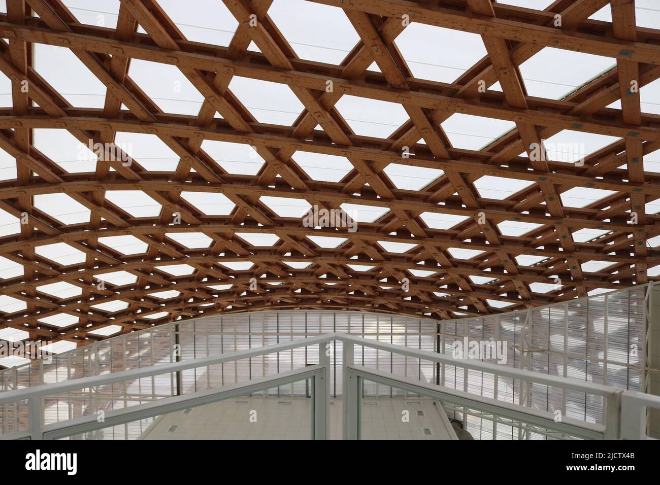 Centre Pompido Metz, Architektur, Museum Stockfoto