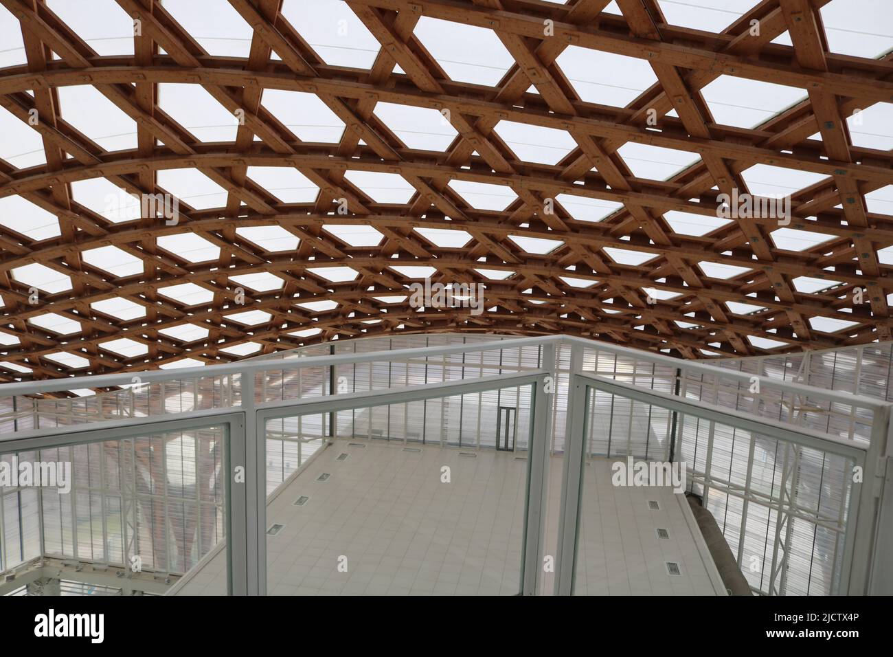 Centre Pompido Metz, Architektur, Museum Stockfoto