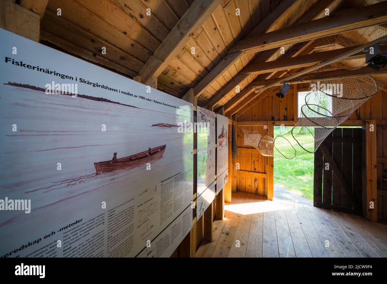 Besuch der Berghamn-Insel, Parainen, Finnland Stockfoto