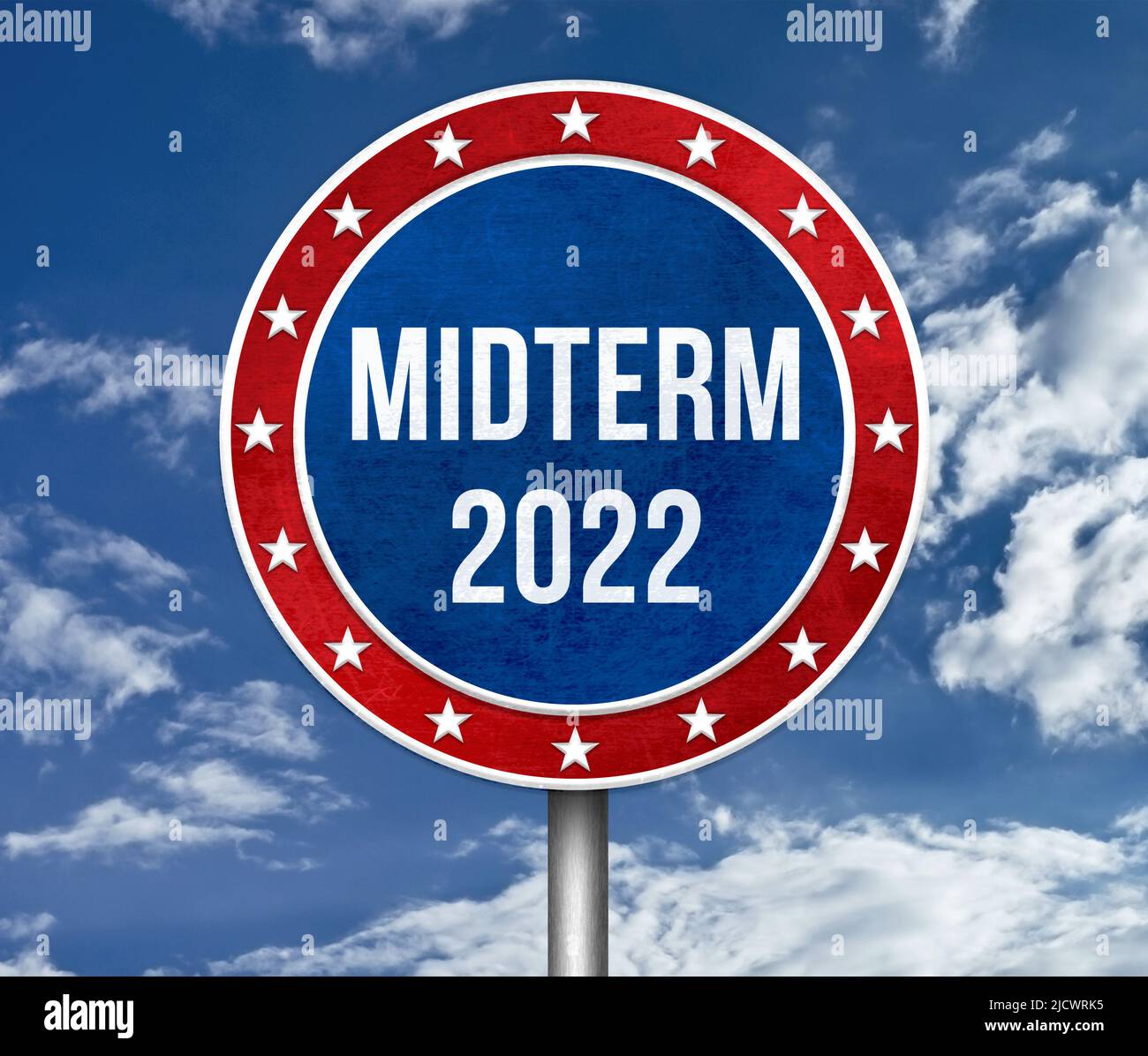 Zwischenwahlen 2022 in den Vereinigten Staaten von Amerika Stockfoto