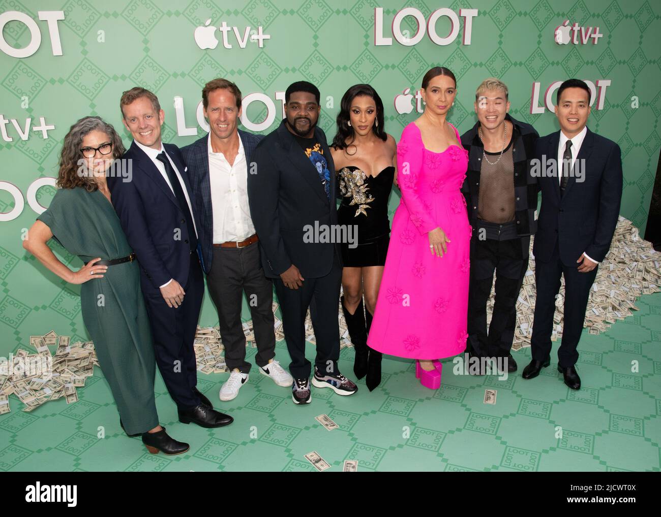 Ron Funches Maya Rudolph 15. Juni 2022, Hollywood, Kalifornien, USA: (L-R) Danielle Renfrew ...