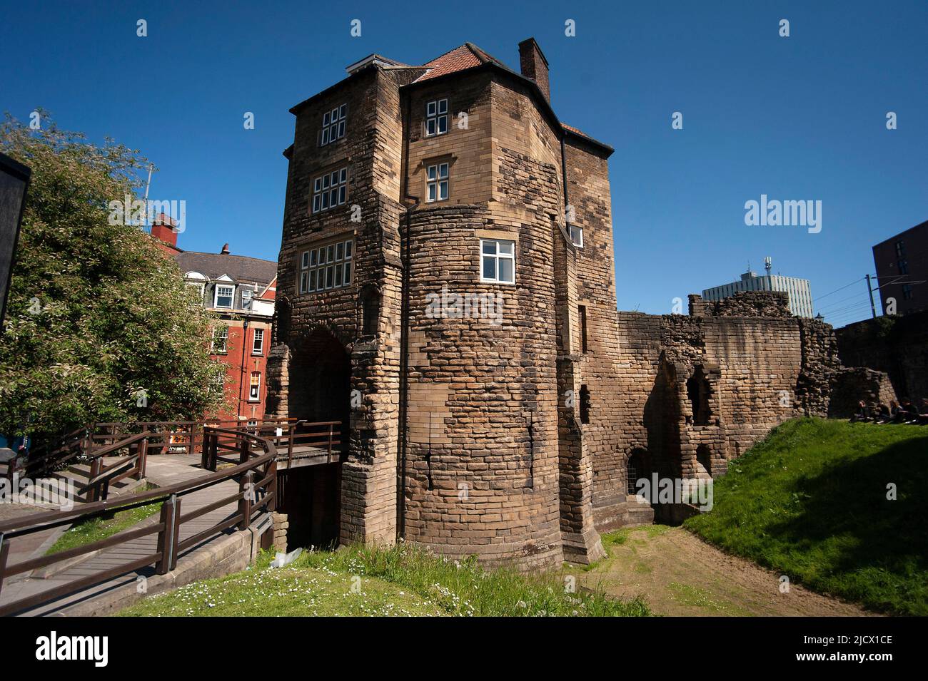 The Black Gate - Newcastle-upon-Tyne Stockfoto