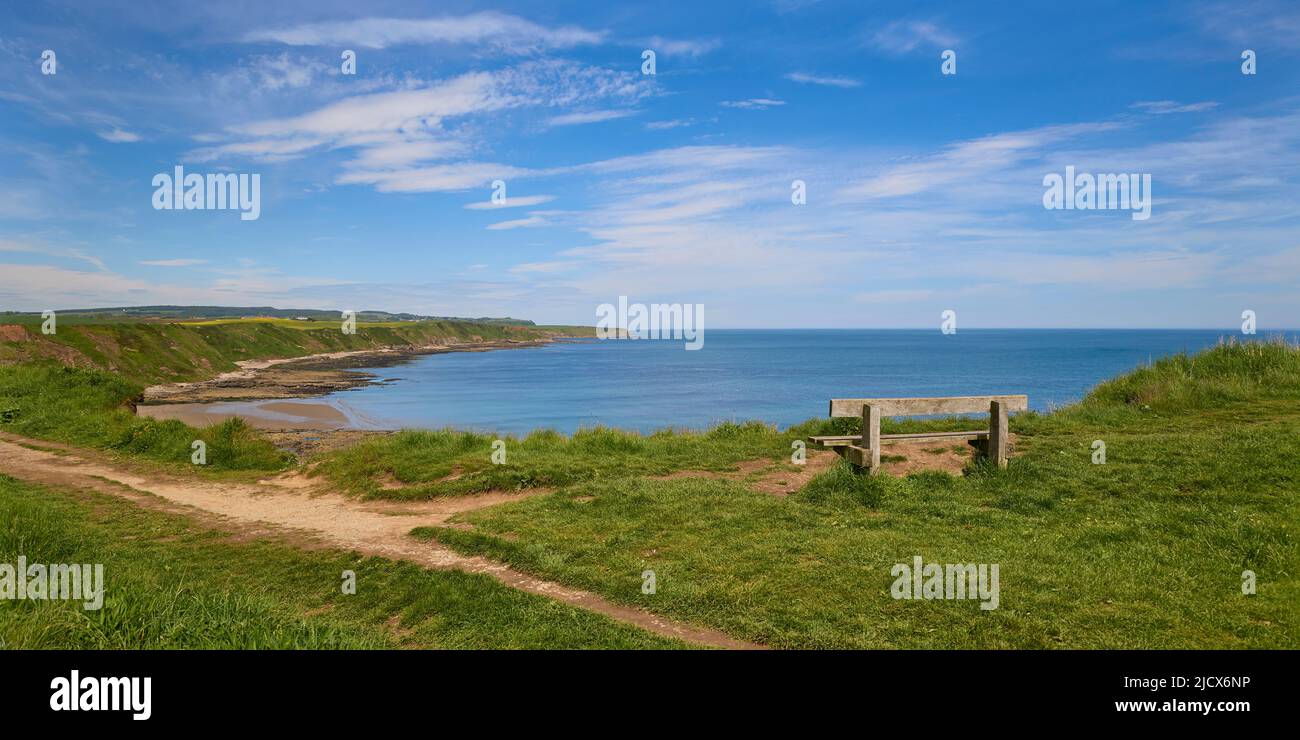 Cleveland Way, Scarborough, Yorkshire, England, Vereinigtes Königreich, Europa Stockfoto