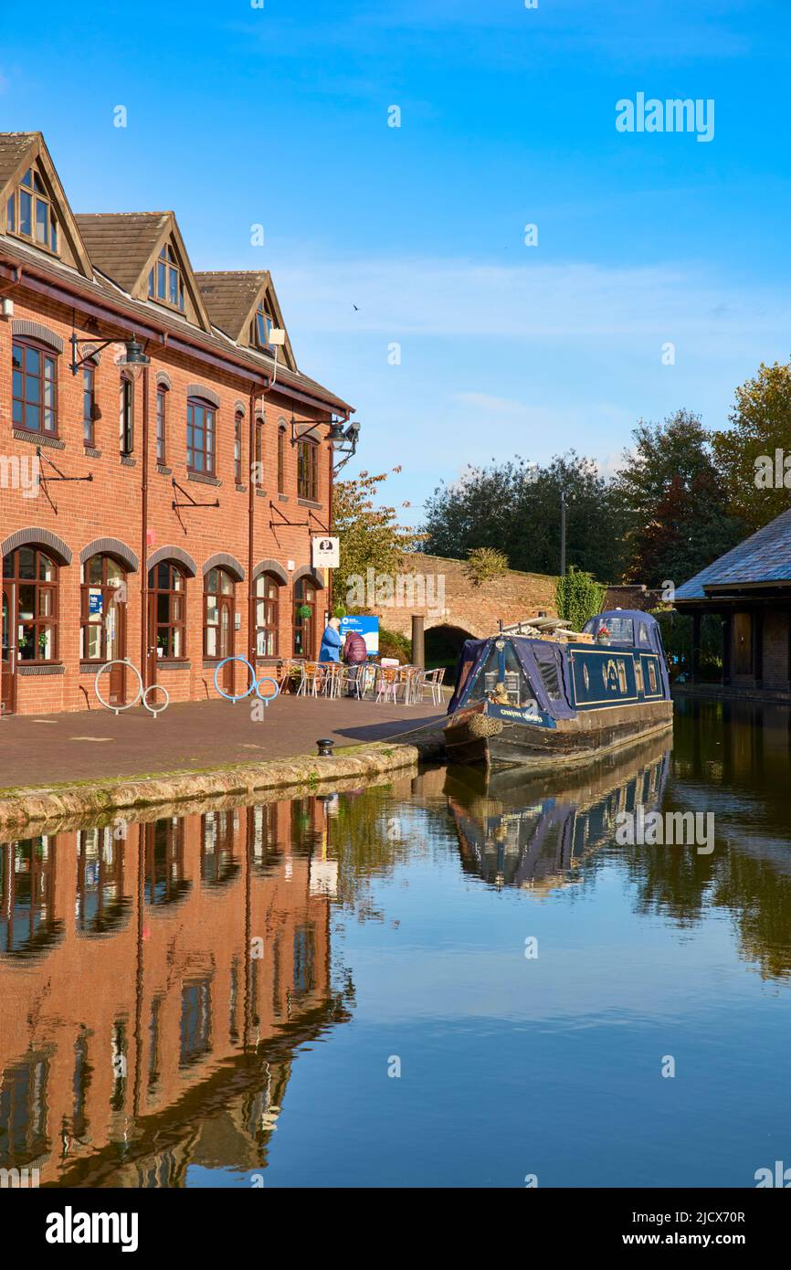 Canal Basin, Coventry, West Midlands, England, Vereinigtes Königreich, Europa Stockfoto