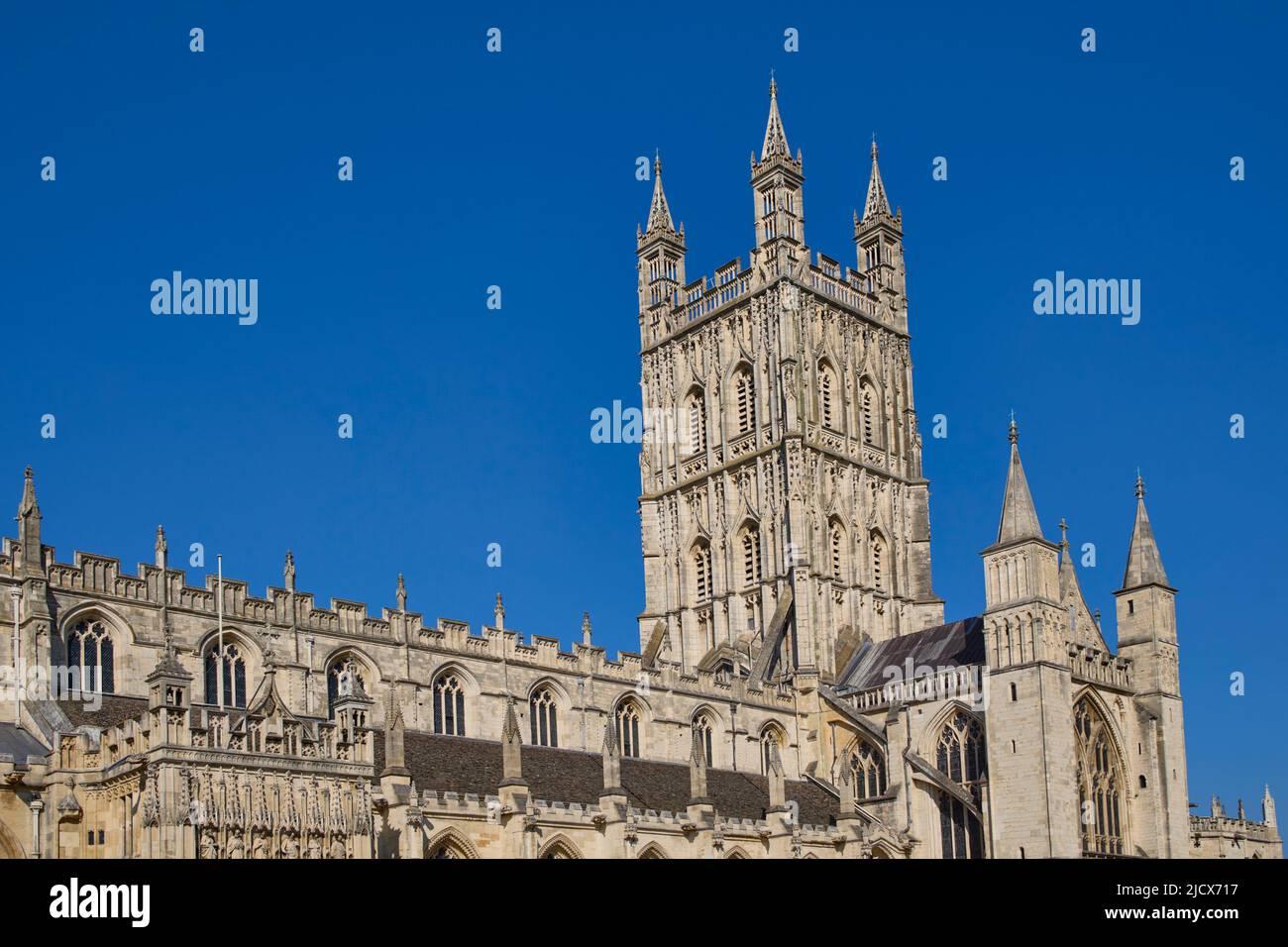 Kathedrale von Gloucester, Gloucester, Gloucestershire, England, Vereinigtes Königreich, Europa Stockfoto