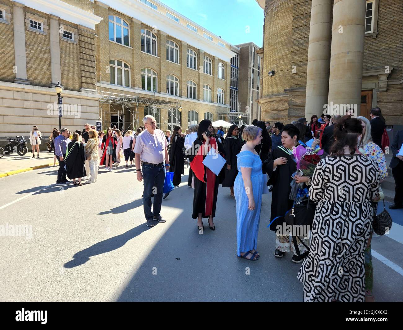 University of Toronto Convocation Hall Graduation, Toronto Stockfoto