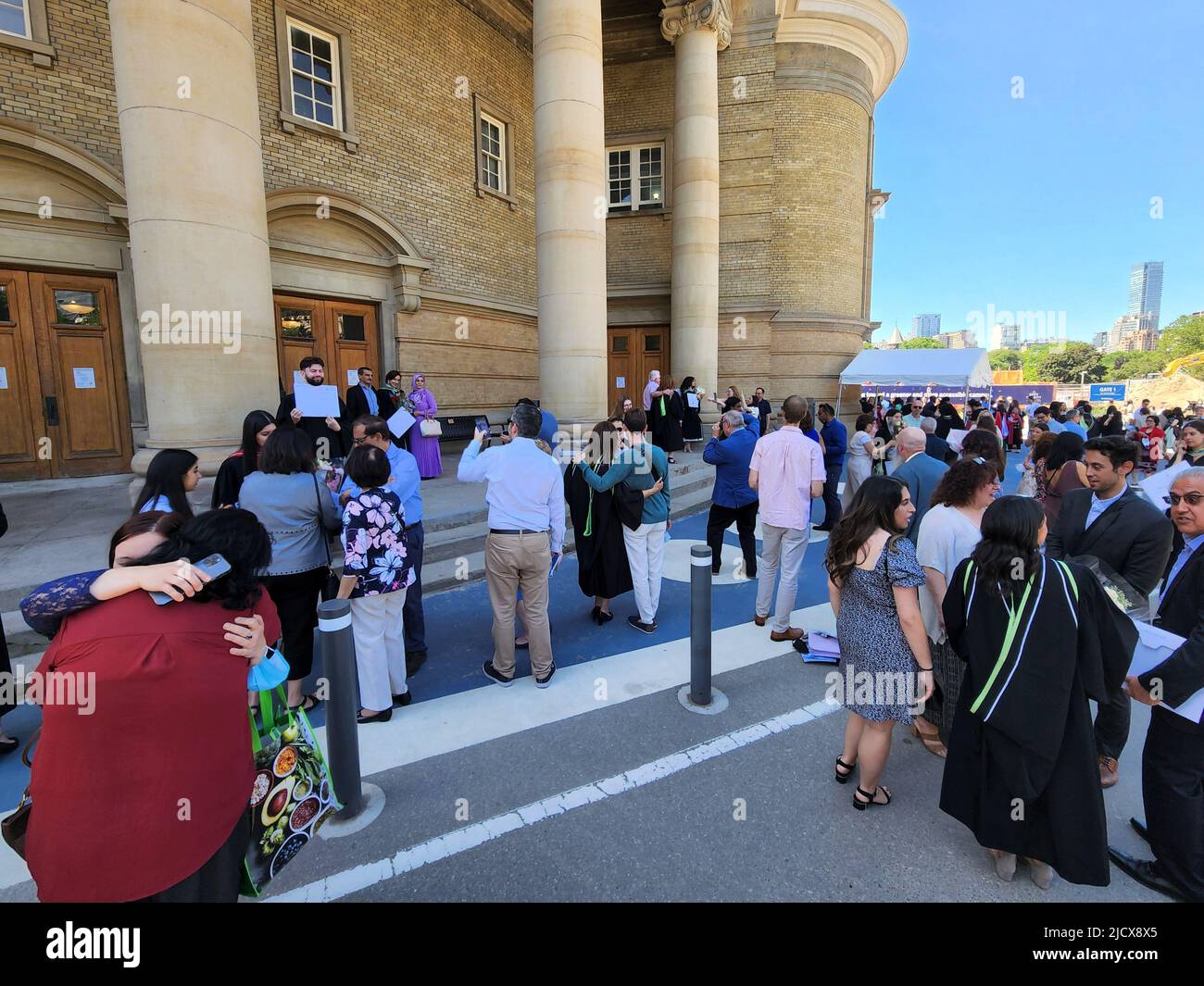 University of Toronto Convocation Hall Graduation, Toronto Stockfoto