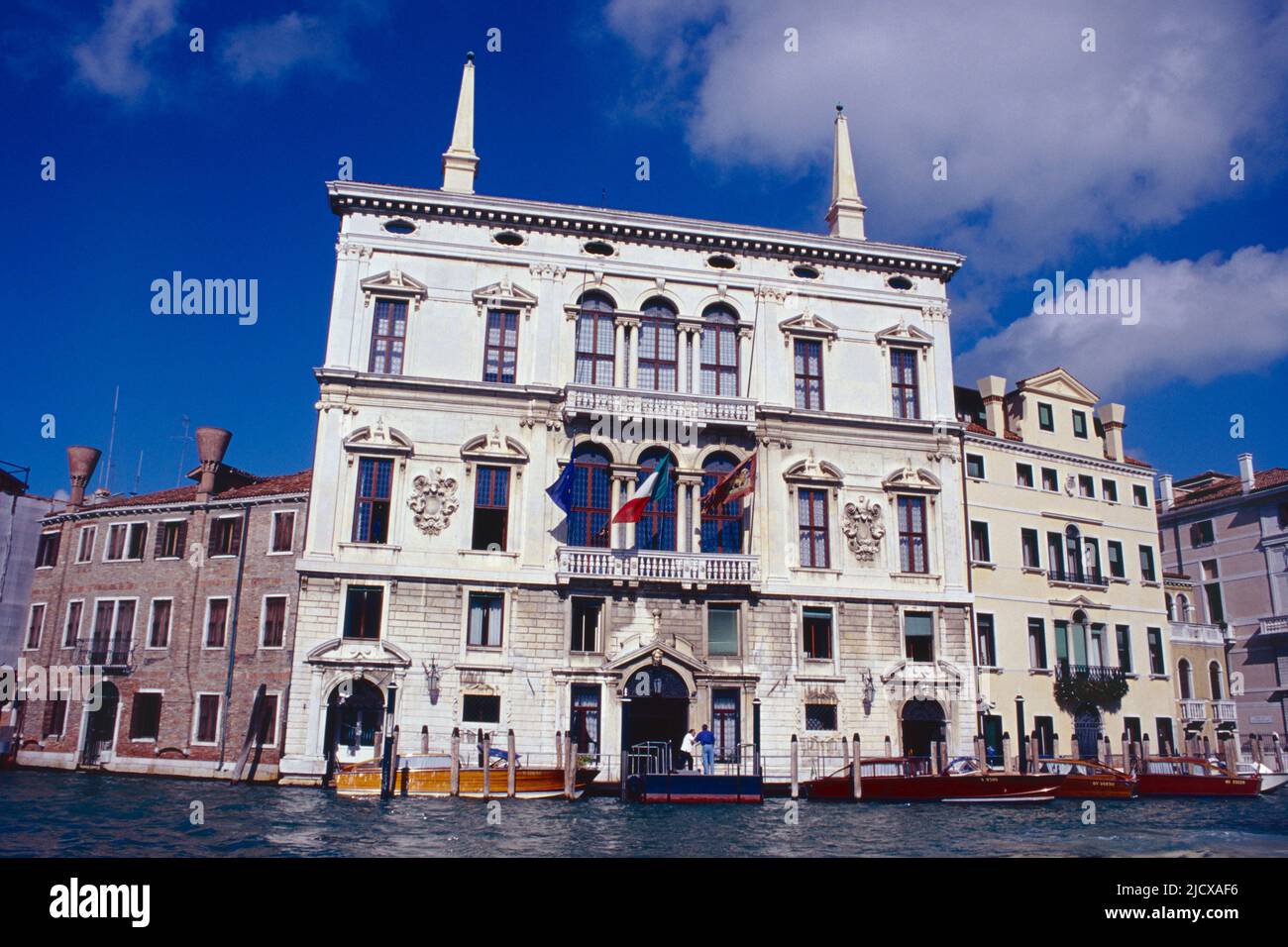 Palazzo Balbi, Canal Grande, Venedig, Italien (Aufnahme um 1999) Stockfoto