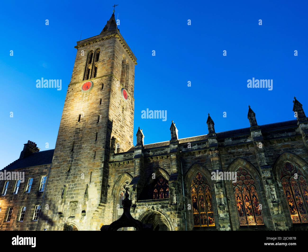 St. Salvators College Church, St. Andrews, Fife, Schottland, Vereinigtes Königreich, Europa Stockfoto