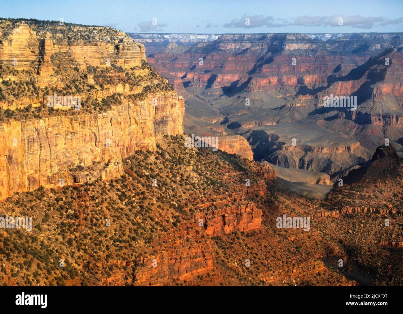 Grand Canyon-Nationalpark, Landschaft von Arizona. Blick Auf Den Westrand. USA Stockfoto