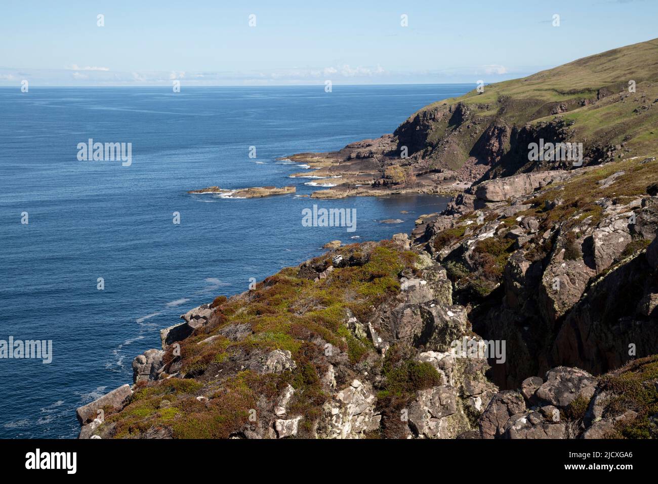 Meerblick von Stoer Head, Assynt, Schottland Stockfoto