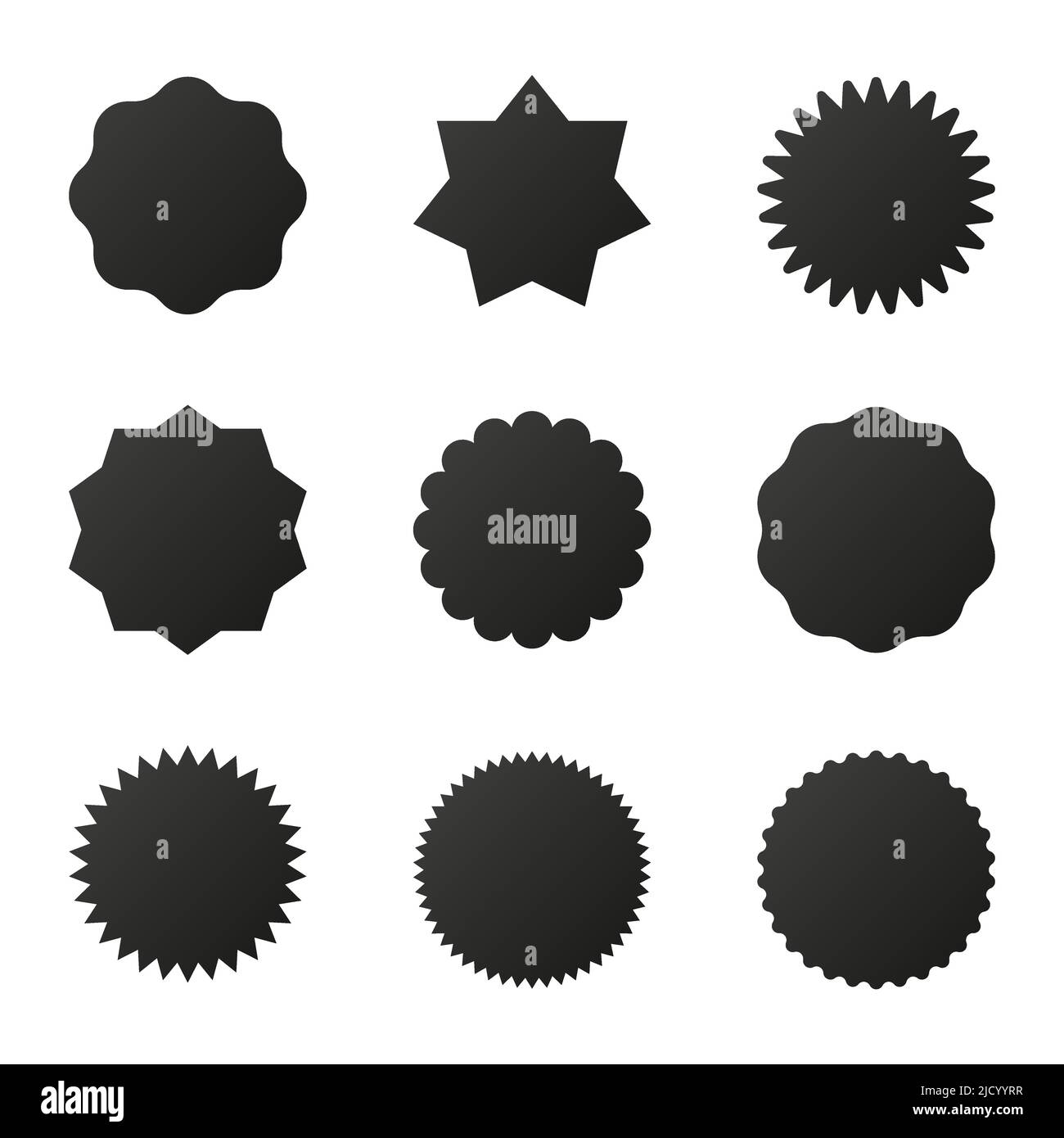 Label im Retro-Stil auf weißem Hintergrund setzen. Stickervorlage. Vektorgrafik. Stock Vektor