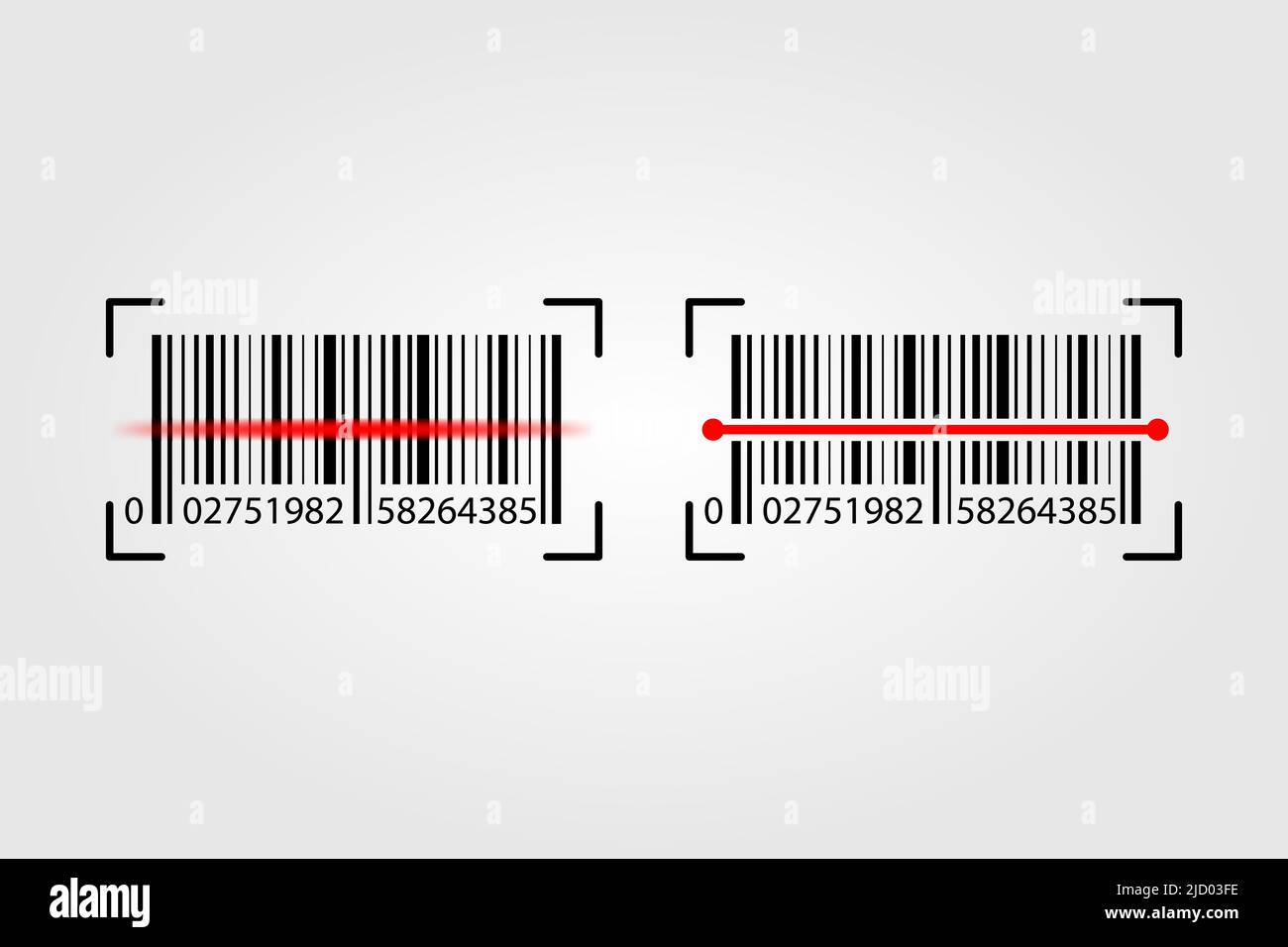QR-Scanner, tolles Design für jeden Zweck. Vektorgrafik für Unternehmen. Barcode-Symbol. Internet-Technologie. vektor. Symbol, Zeichen. Stock Vektor